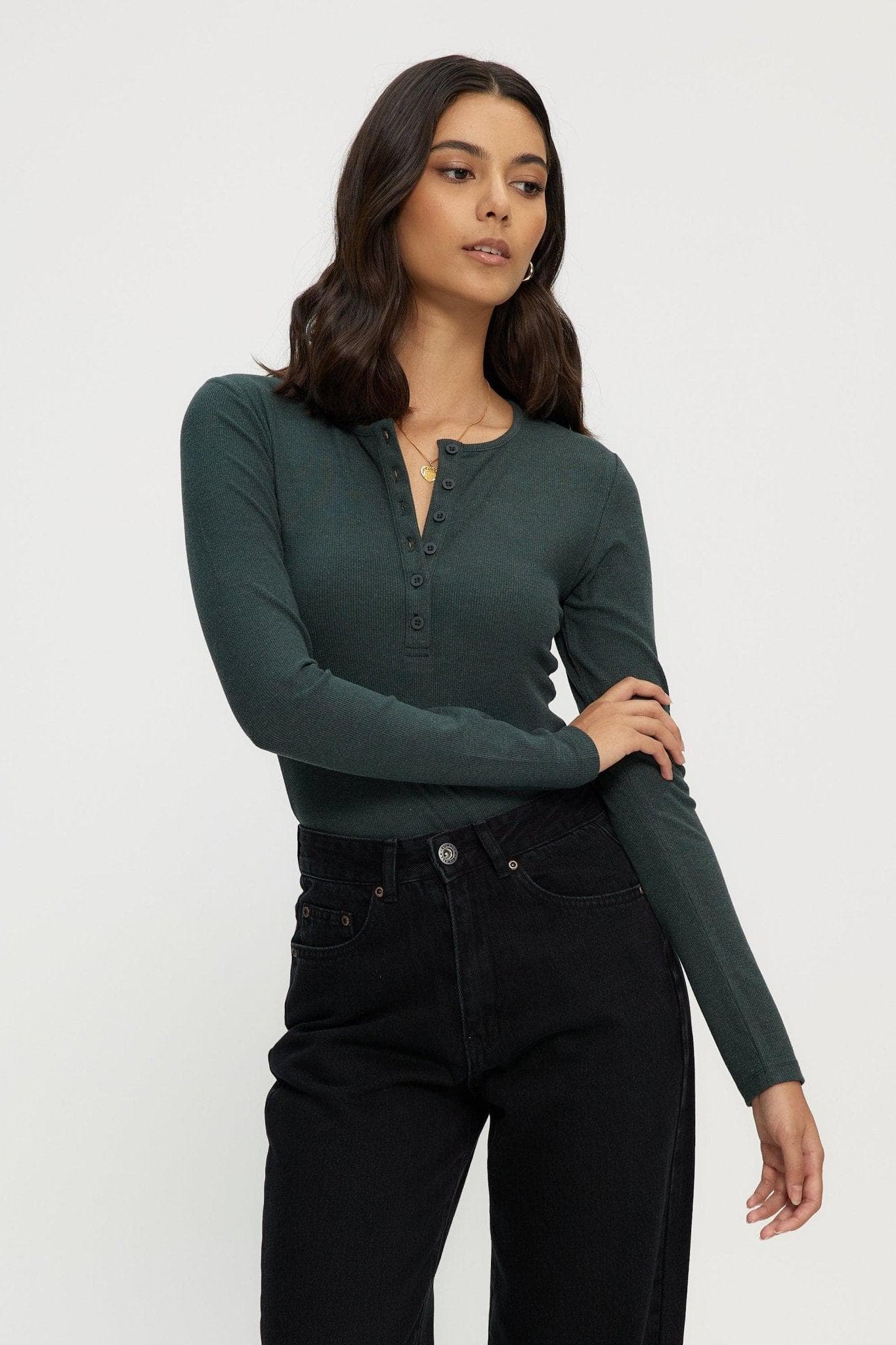 Button Down Henley 2.0