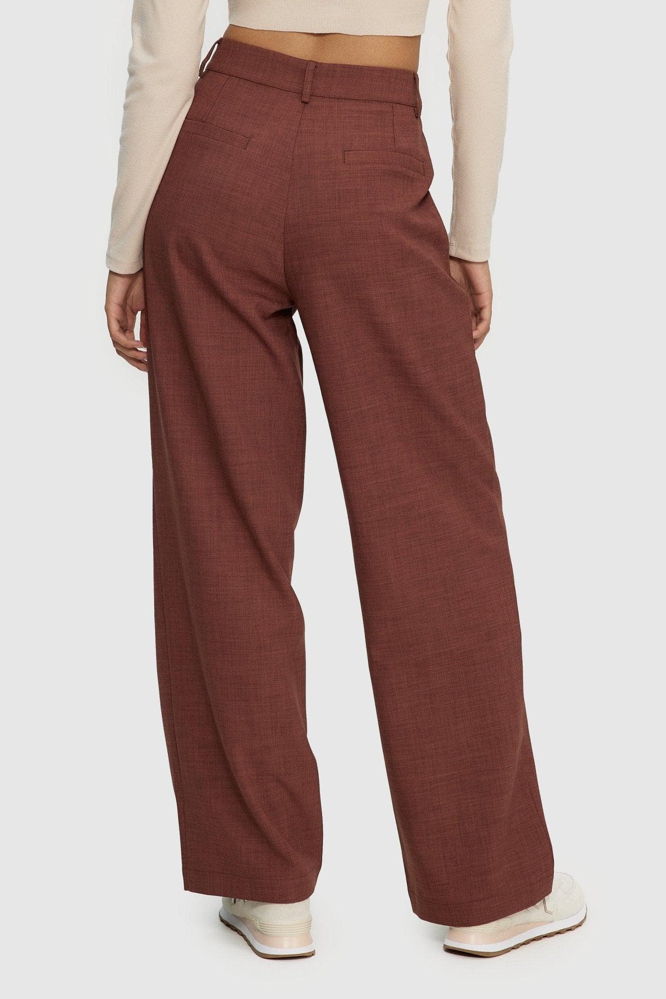 Wide Leg Pleat Pant