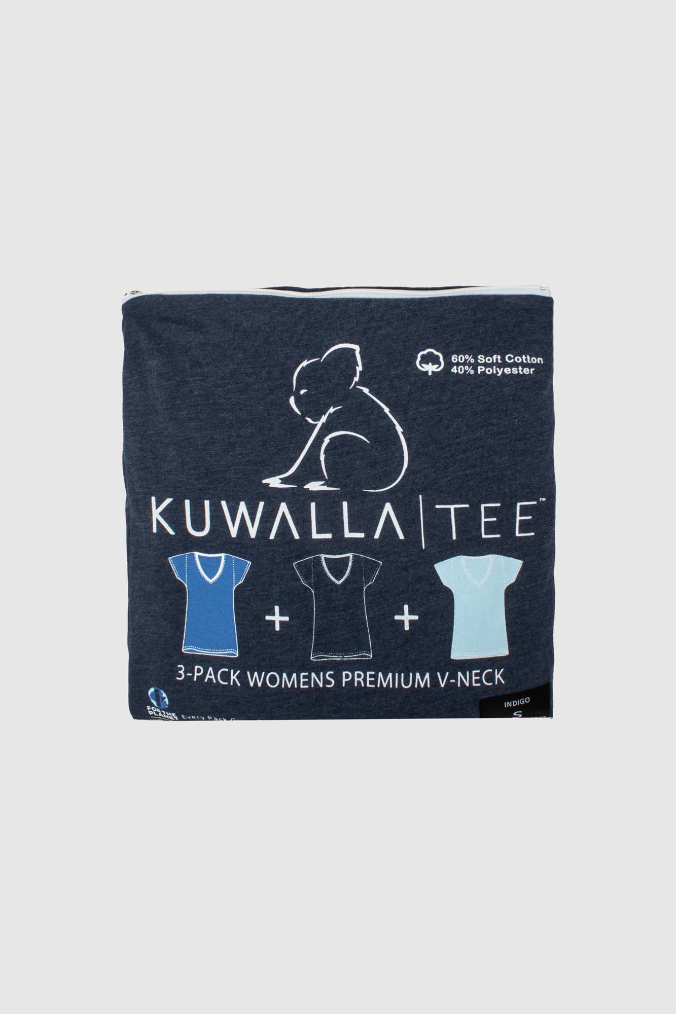 3-Pack Womens V-Neck