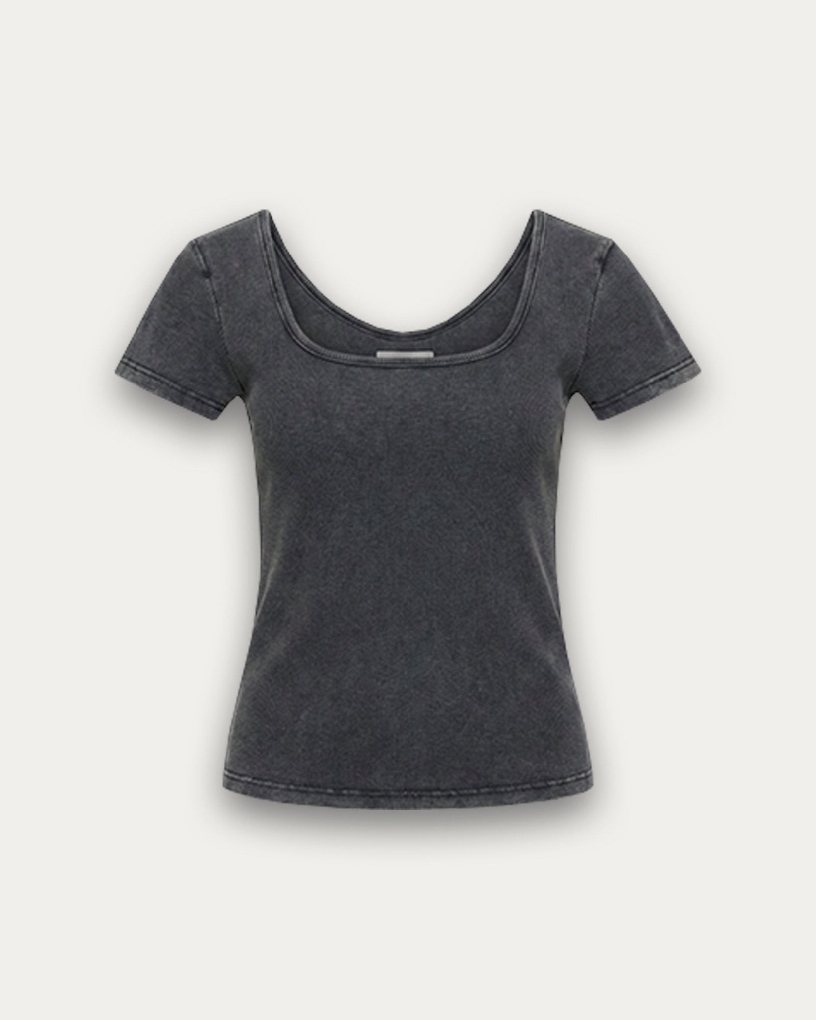 Selena Double Rib Squareneck