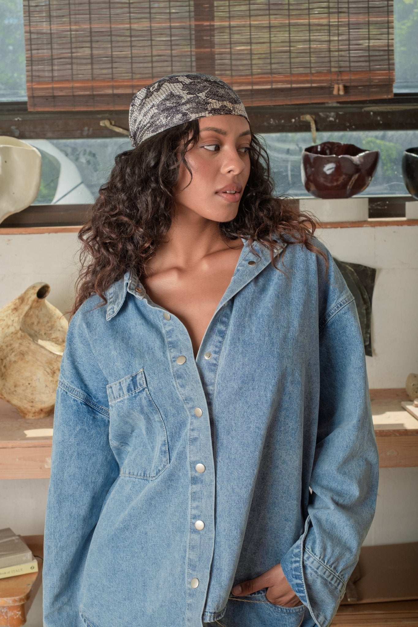 Hadid Denim Shirt