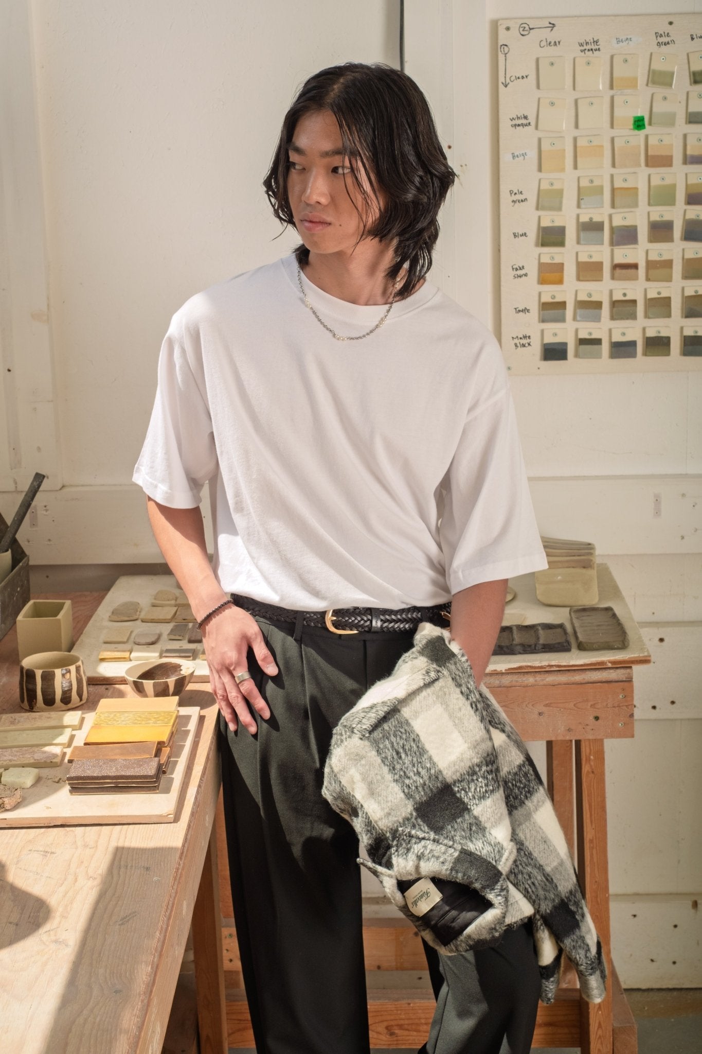Double Pleat Pant