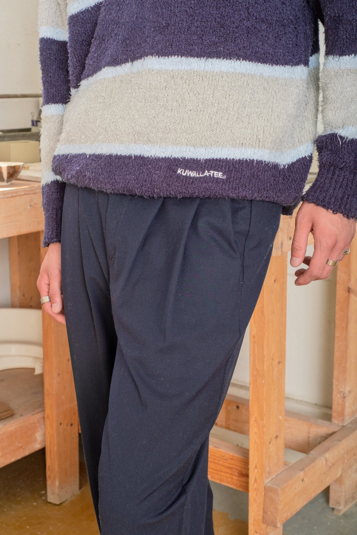 Double Pleat Pant