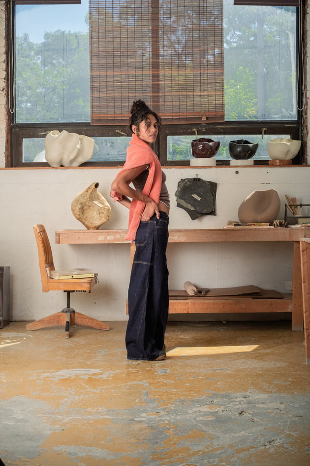 KAVEAH Sherpa Cropped Sweater main image 1
