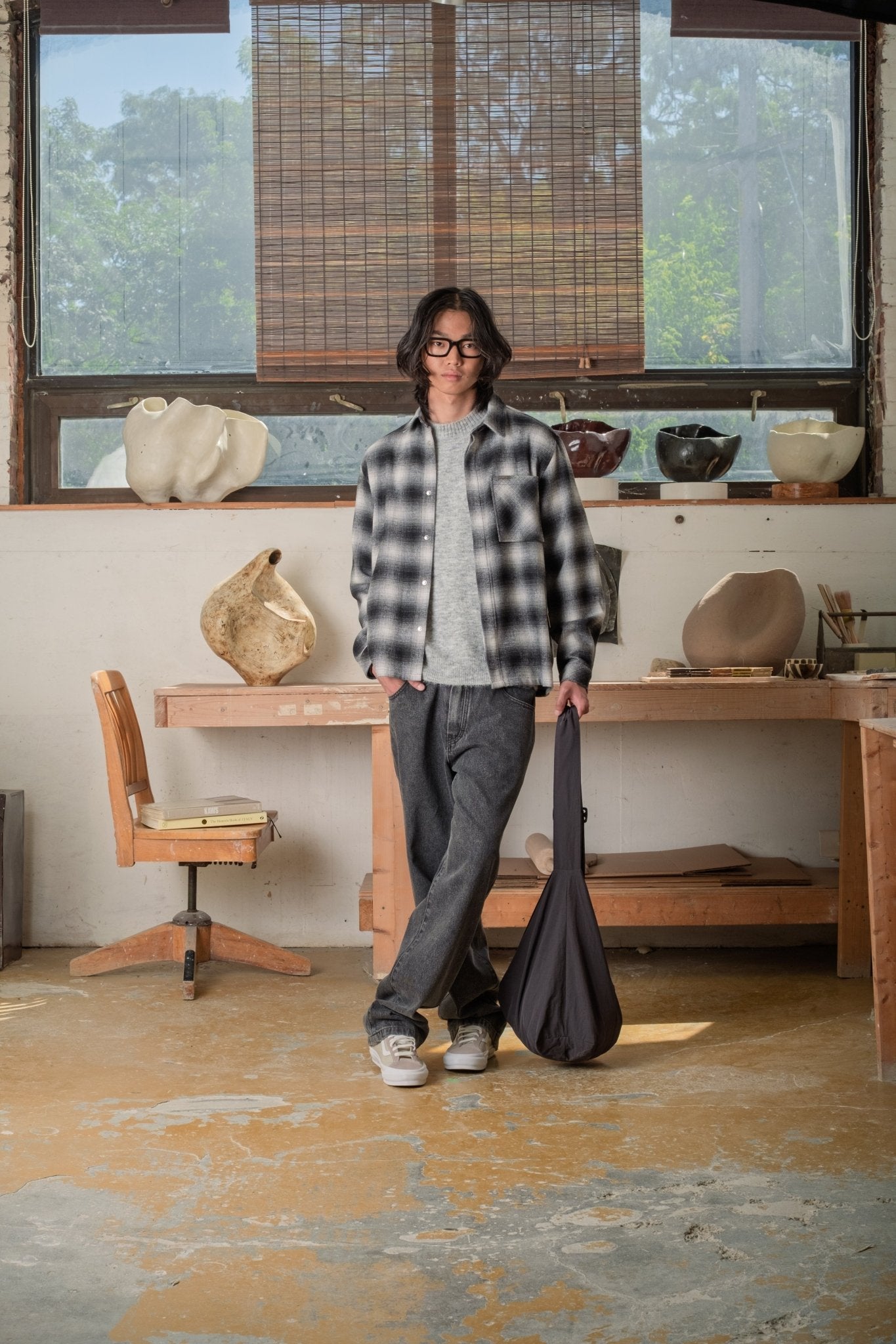 Plaid Pocket Shirt