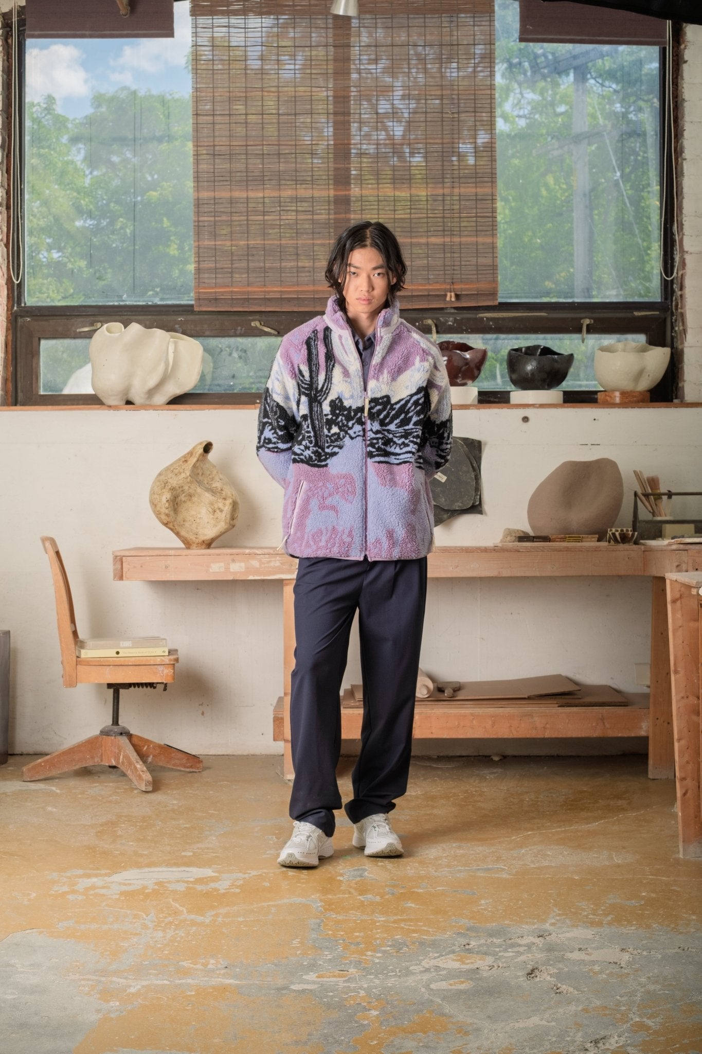 Printed Sherpa Fleece