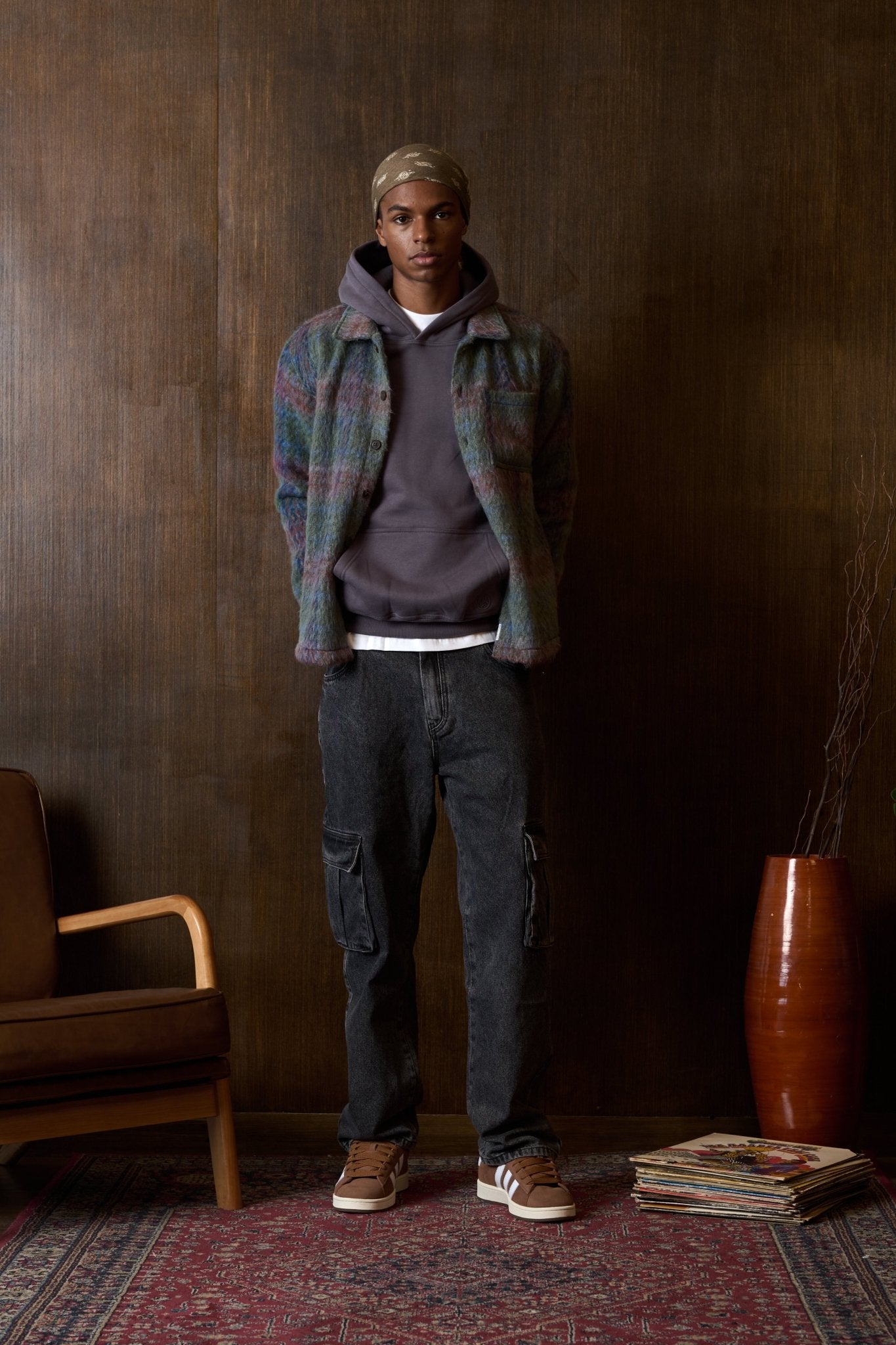 Faux Mohair Shirt