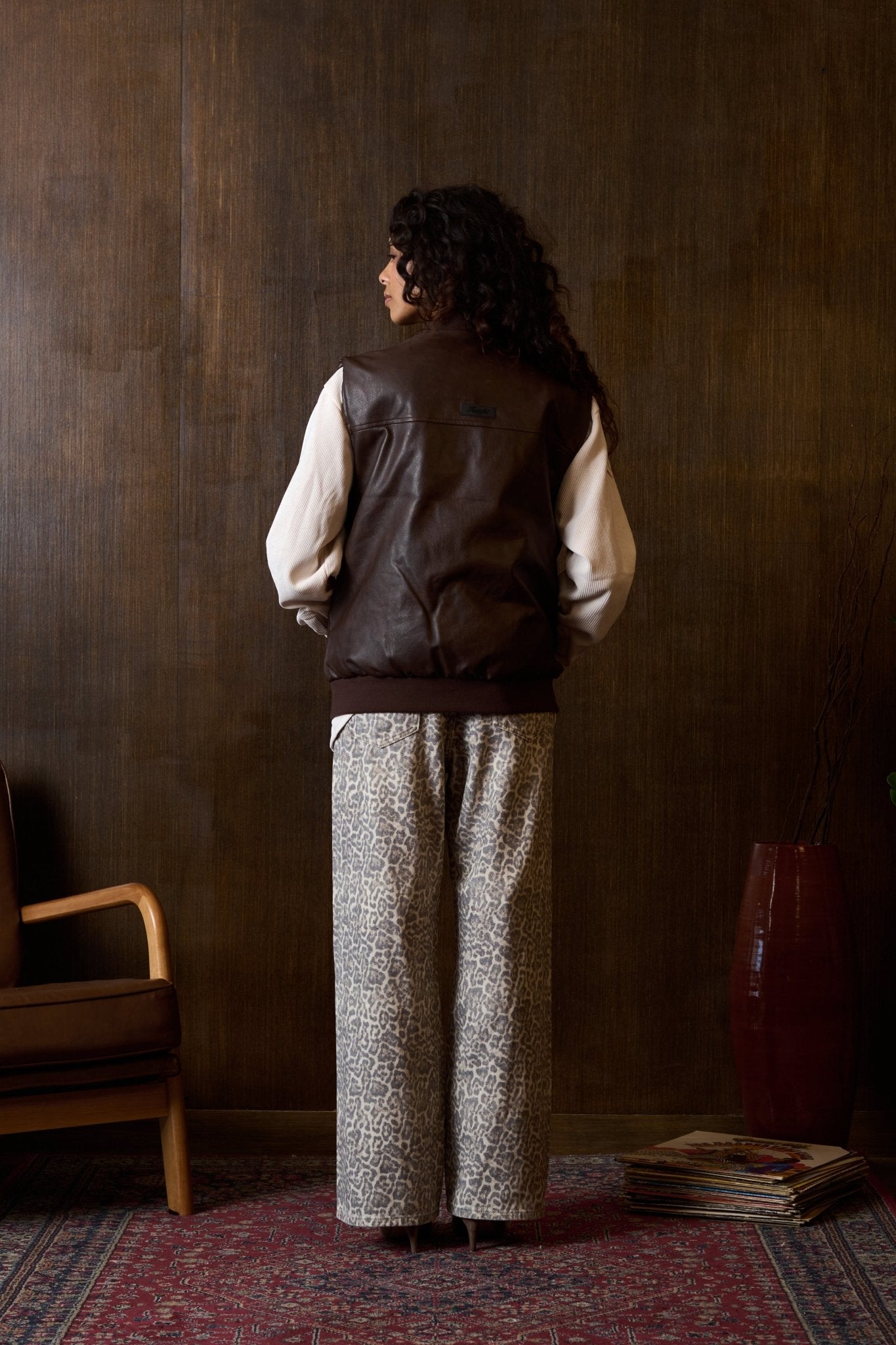Vegan Leather Vest