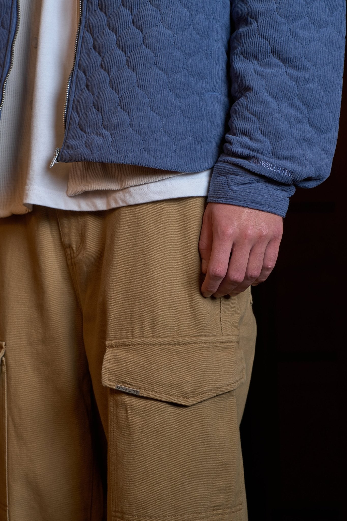 Quilted Corduroy Shacket