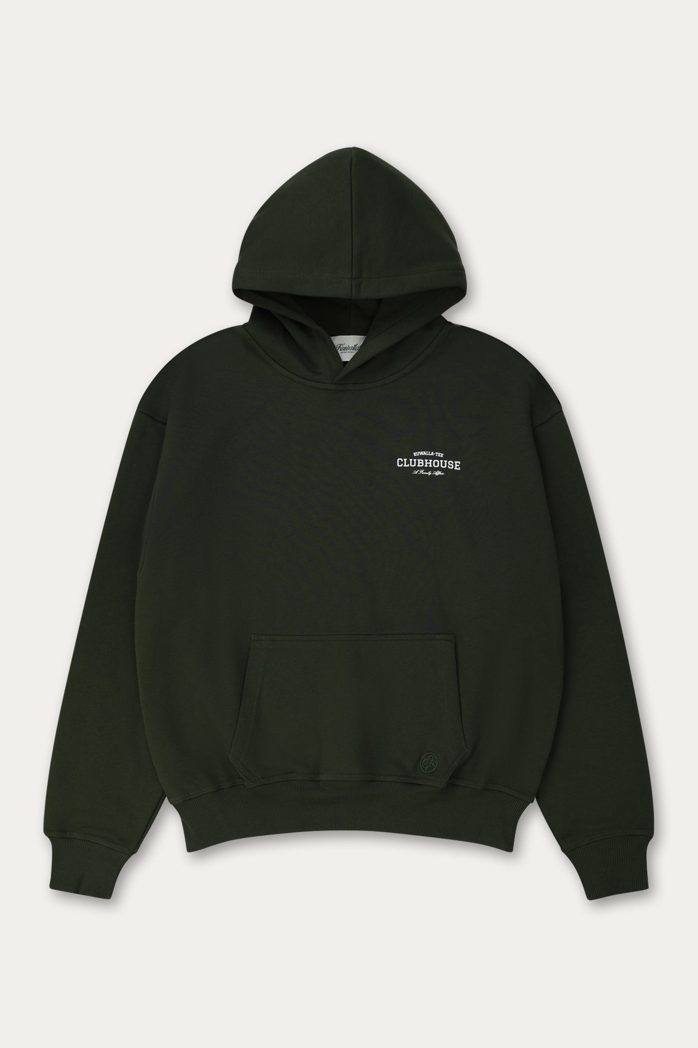 ウェア kuwagata Eazy Hoodie Olive | KUWALLA TEE