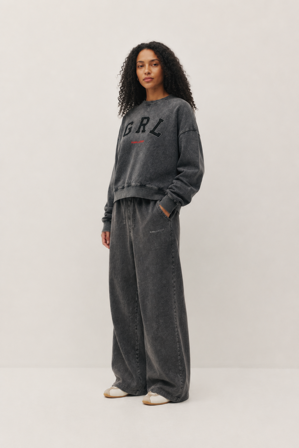 GRL Sweat-shirt col rond ample