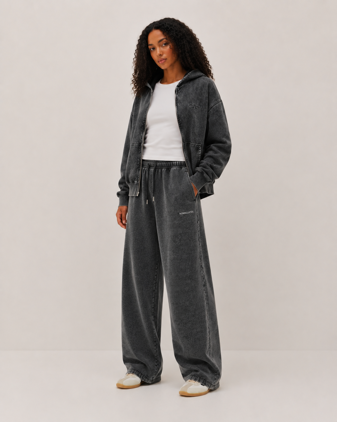 Faded Straight Leg Sweatpant