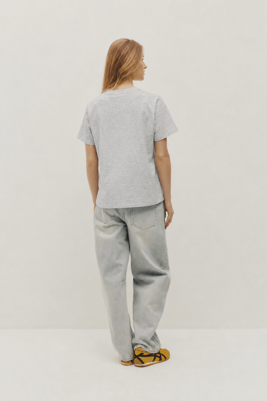 T-shirt en coton coupe boyfriend