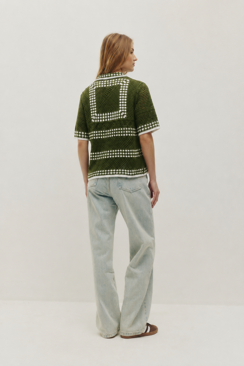 Knit Crochet Shirt
