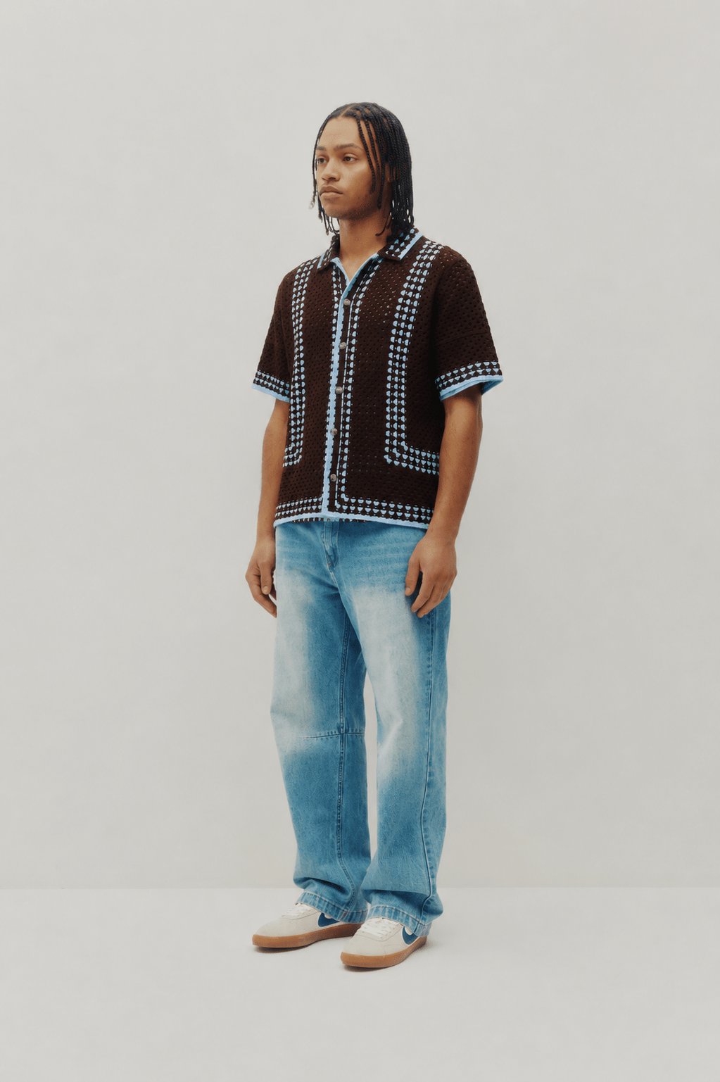 Knit Crochet Shirt
