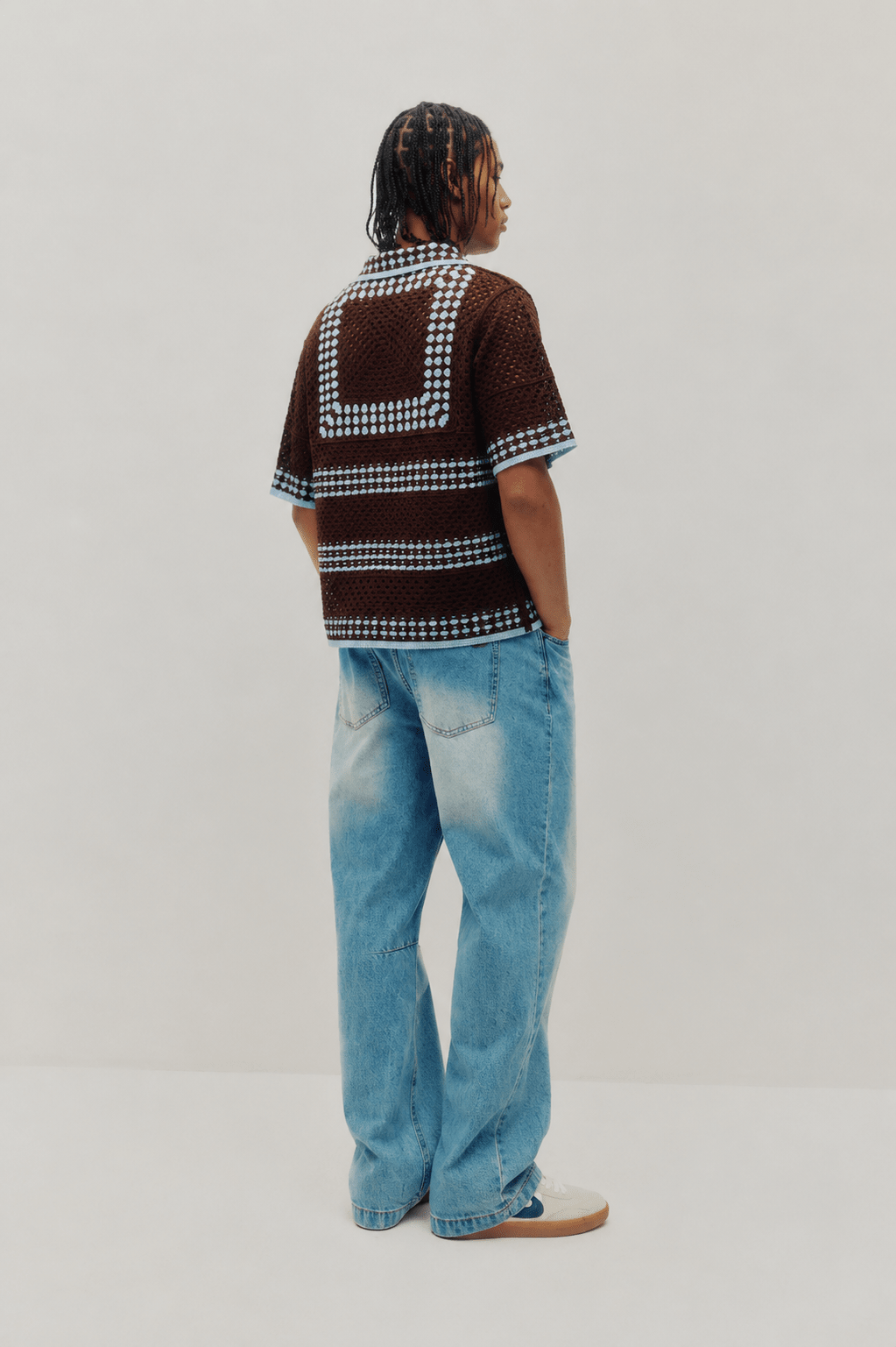Knit Crochet Shirt