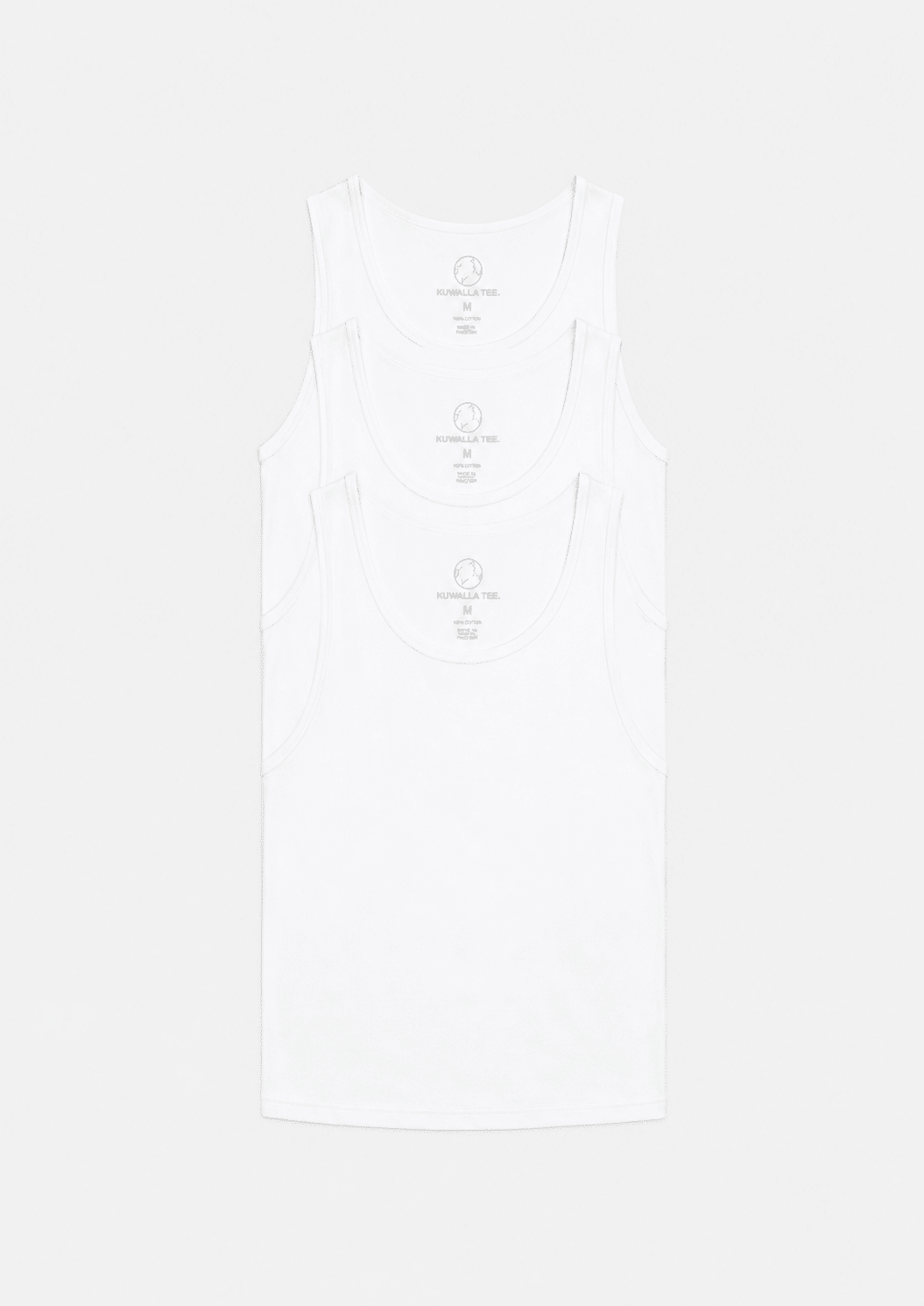 3-Pack Rib Tank