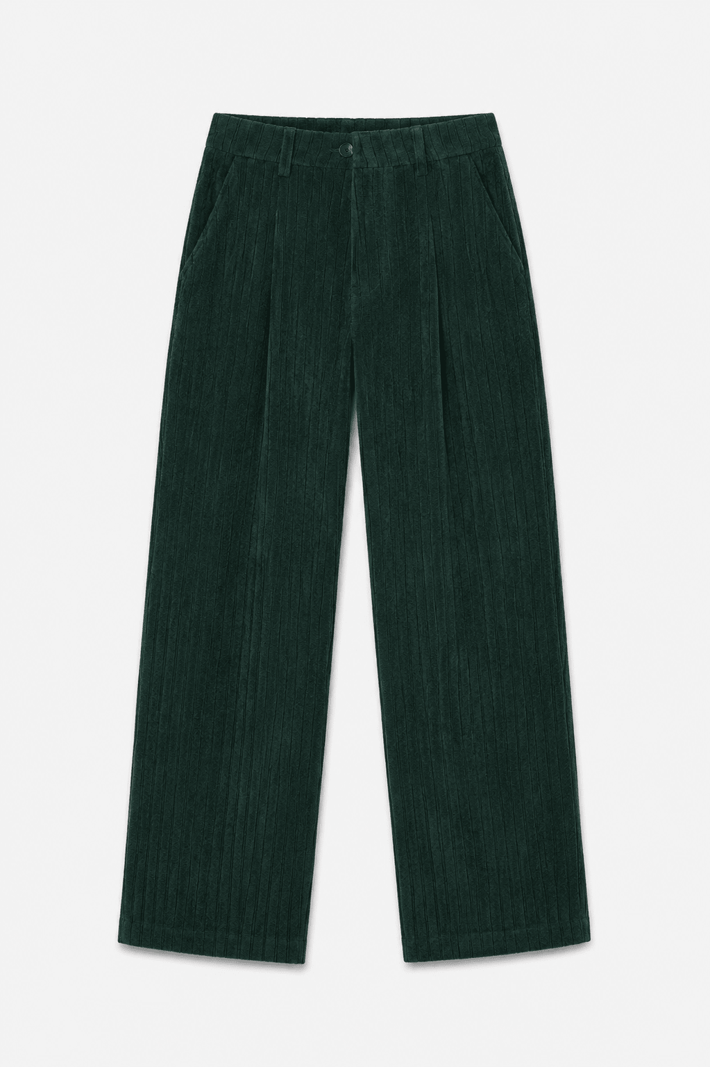 Pantalon ample en suède