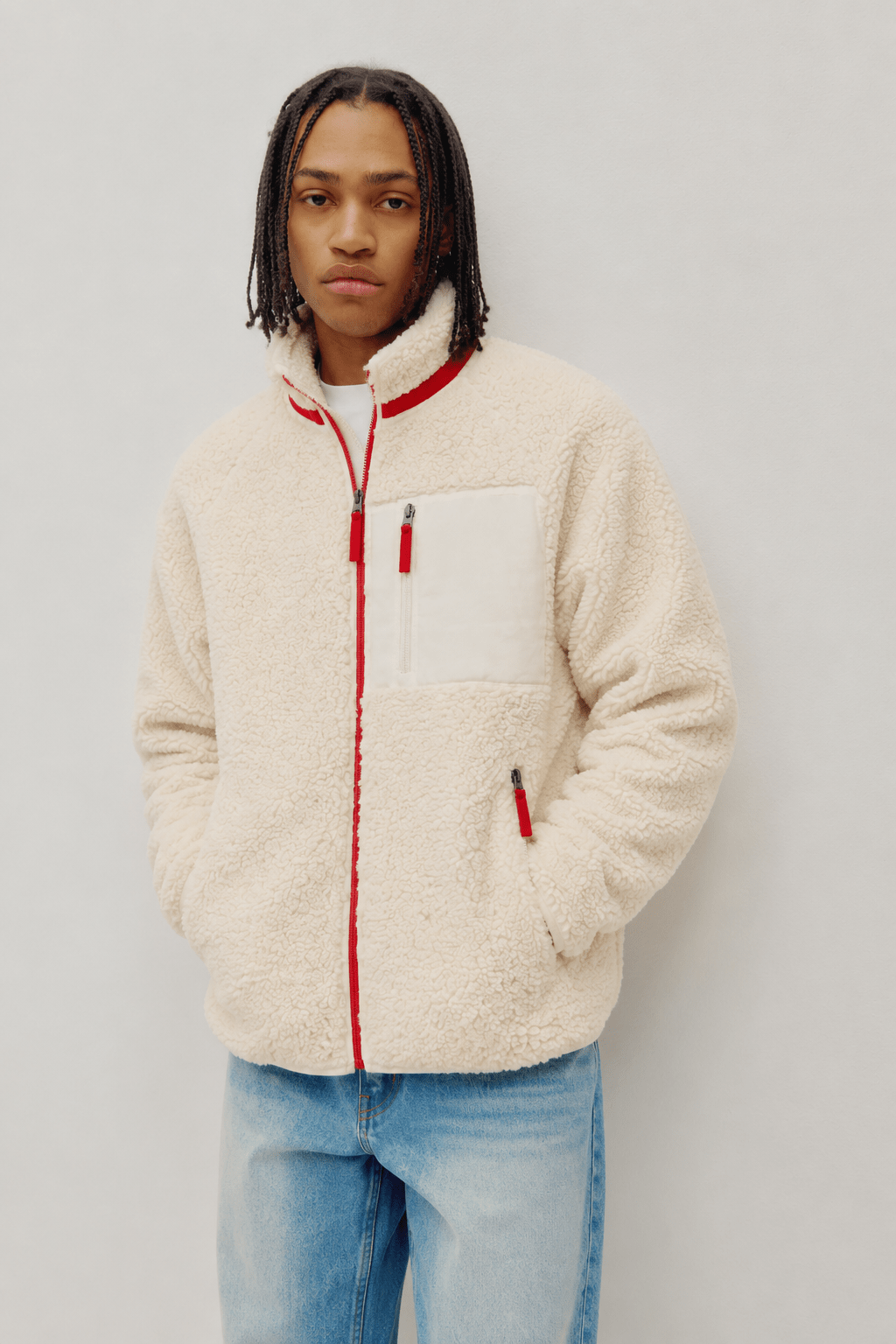 Veste polaire collée 2.0
