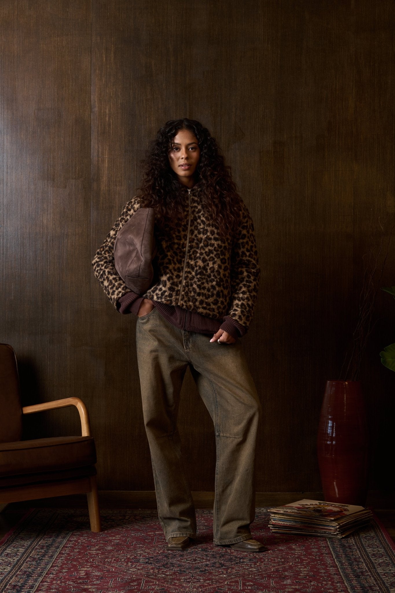 Manon Leopard Shacket
