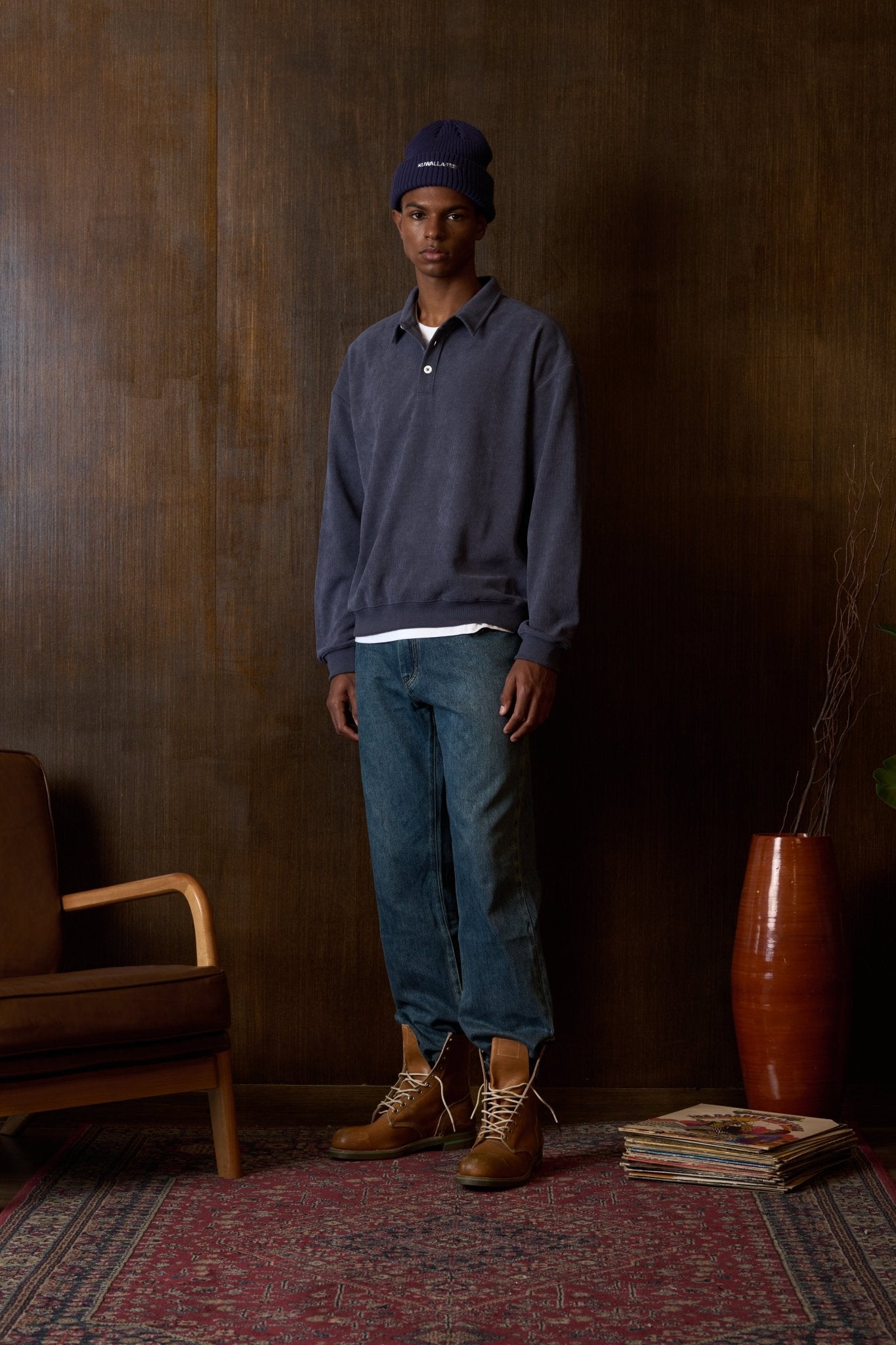 Chenille Polo