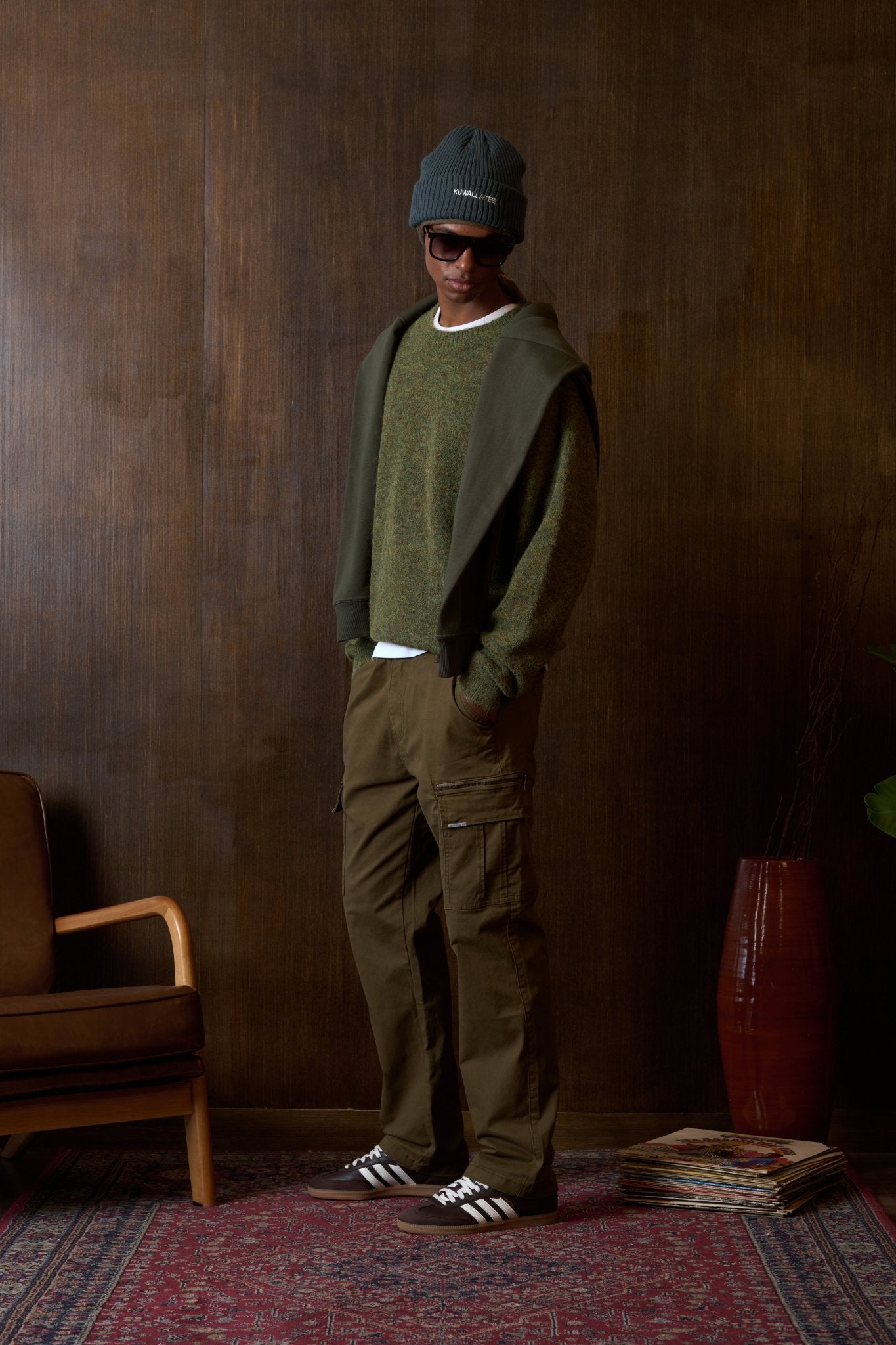 Brushed Knit Crew