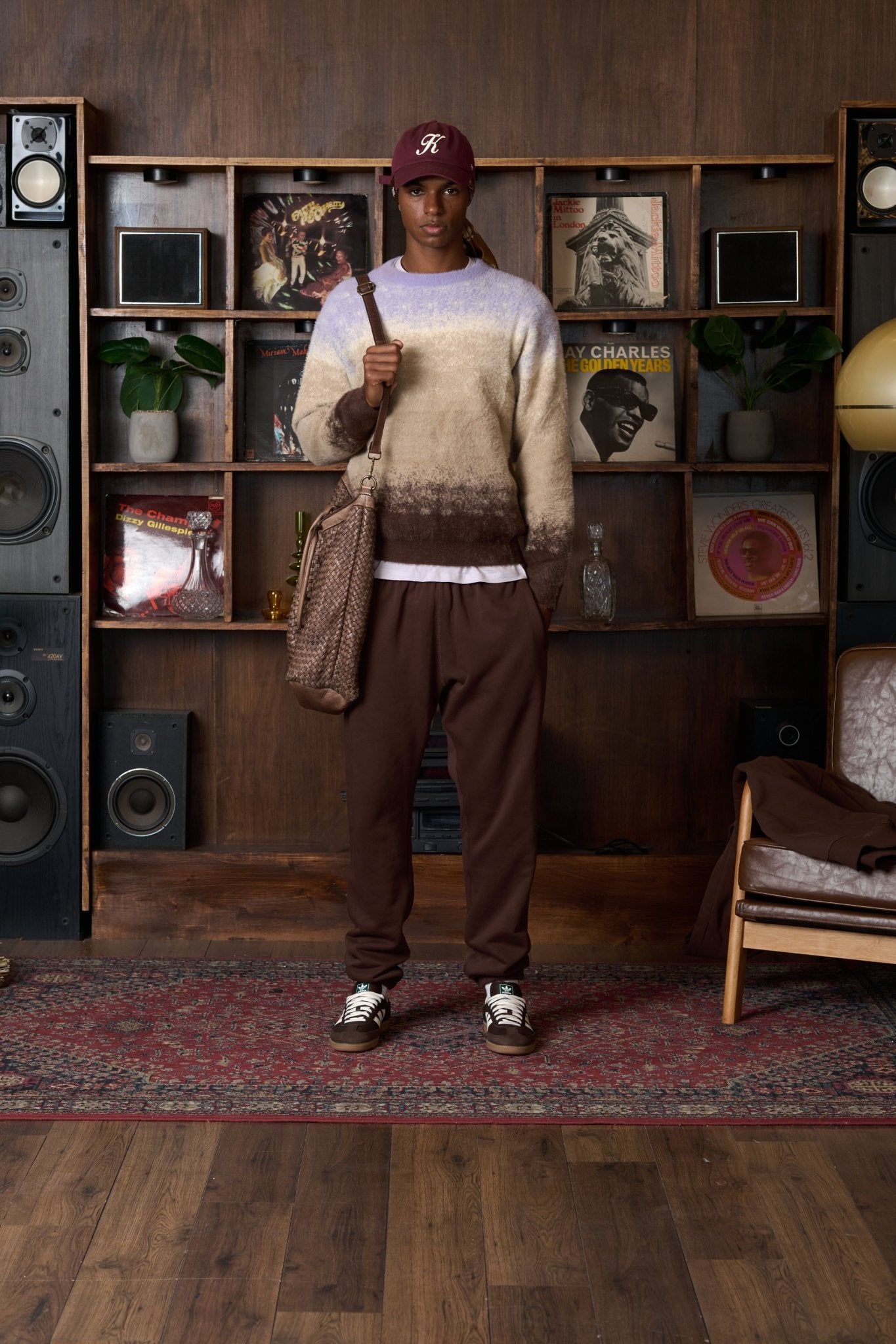 Gradient Knit Crew