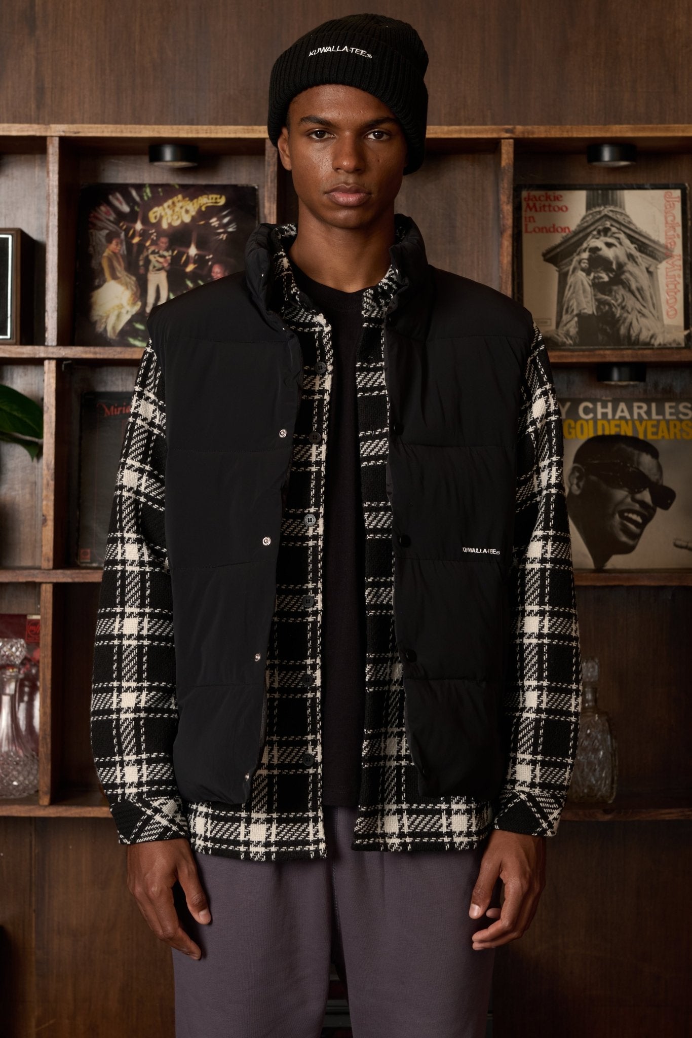 Nylon Puffer Vest