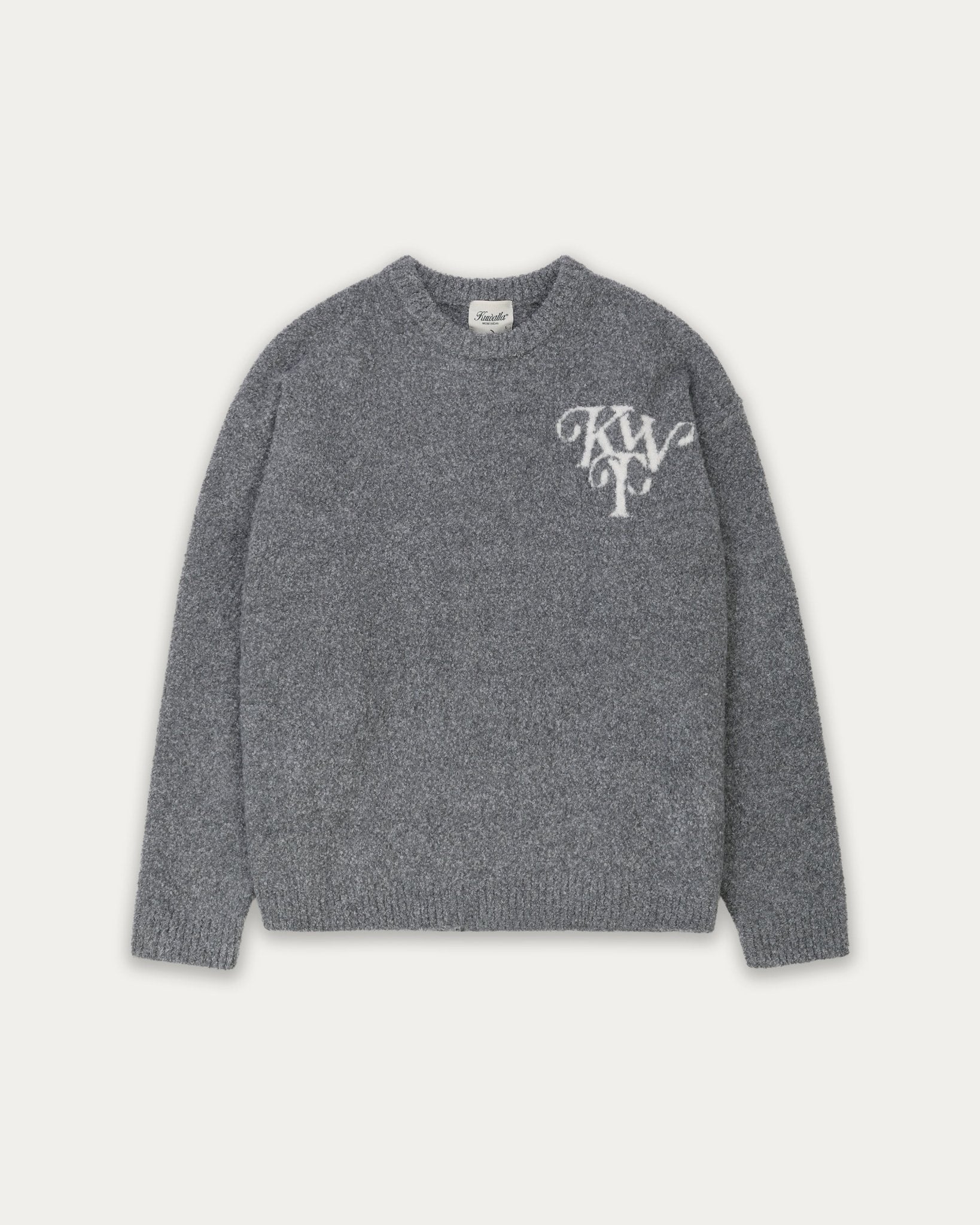 Monogram Knit Crew