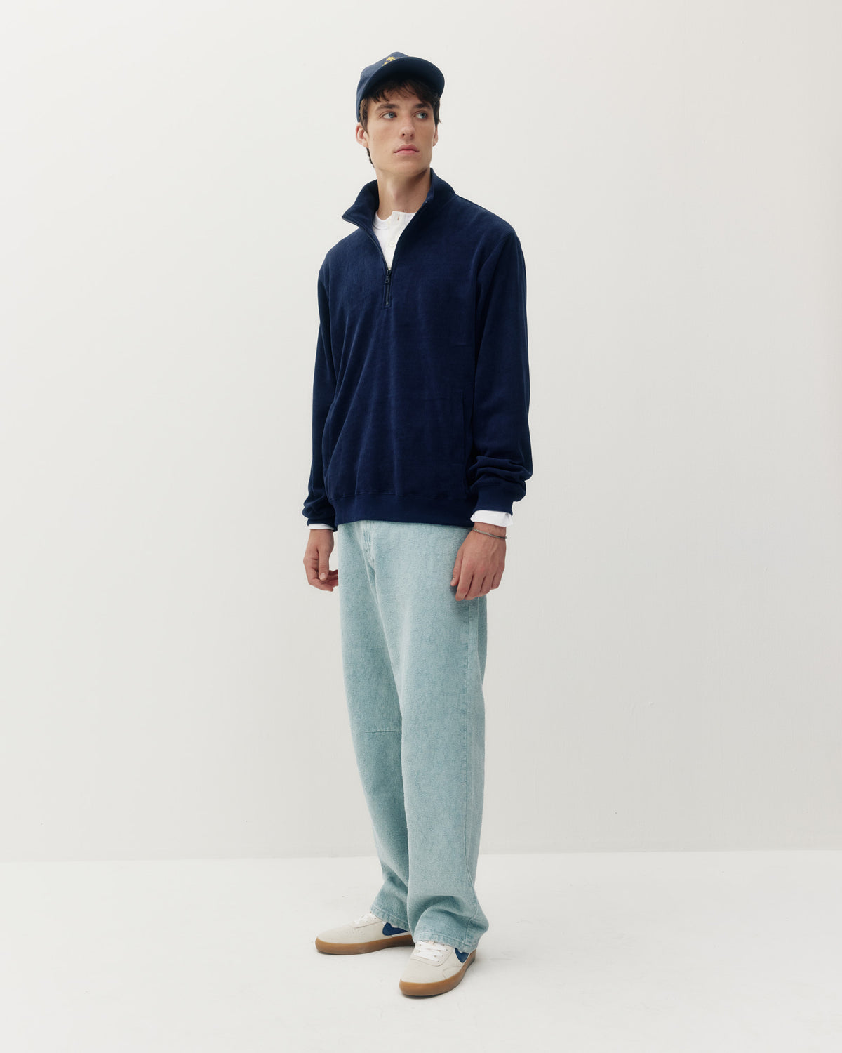 Chenille 1/4 ZIp