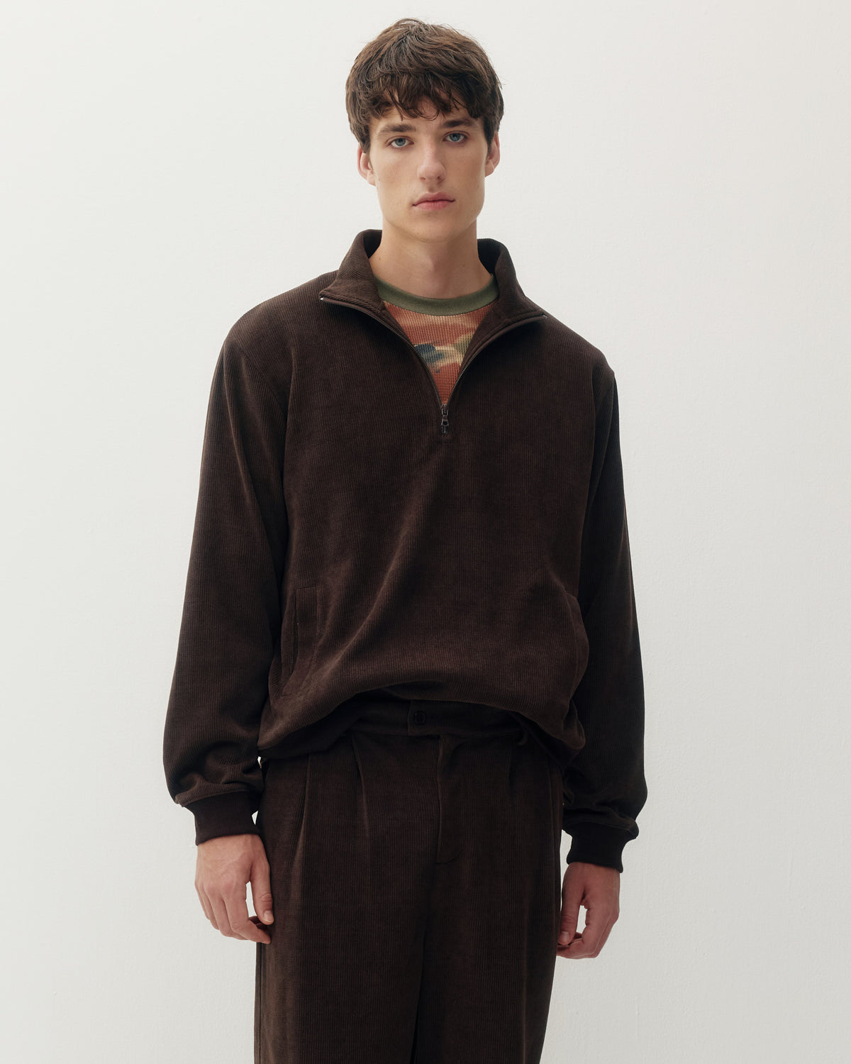 Chenille 1/4 ZIp