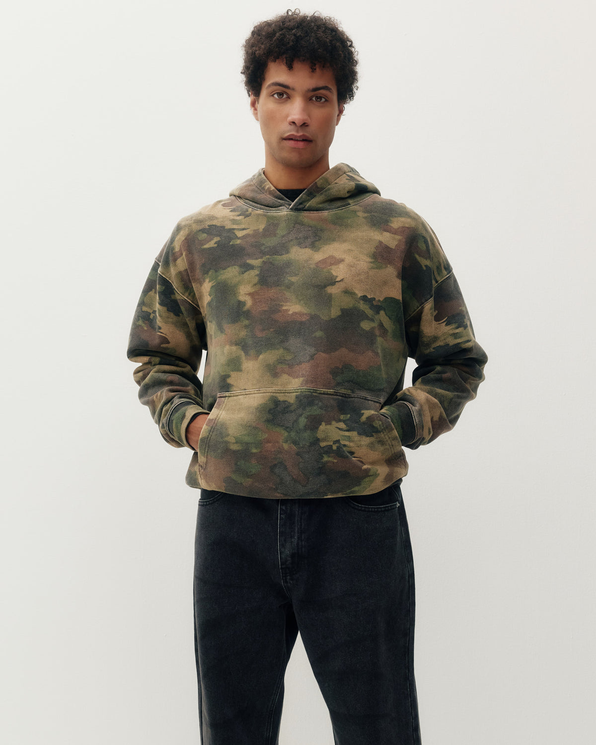 Vintage Camo Hoodie