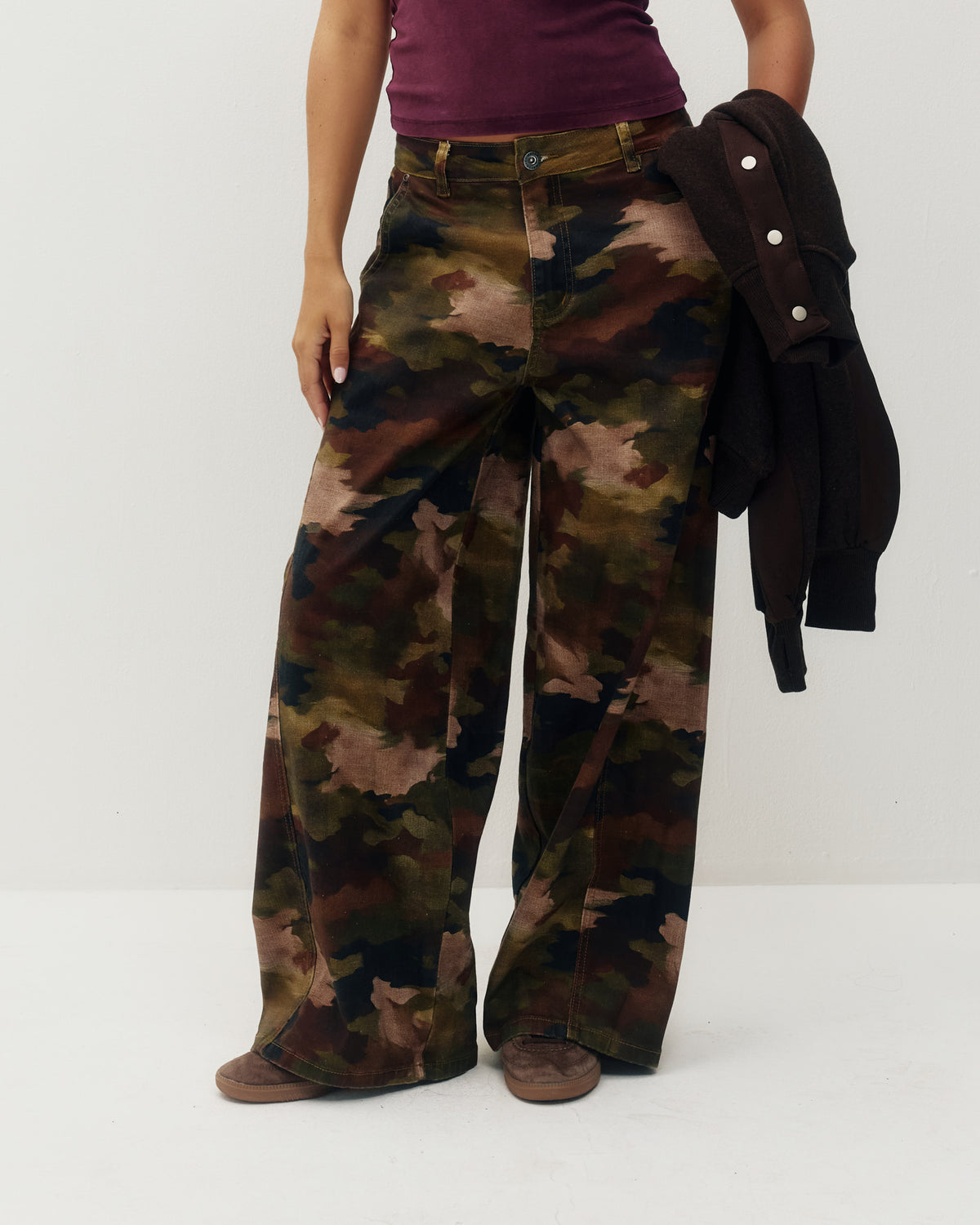 Low-Curve Utility Pants