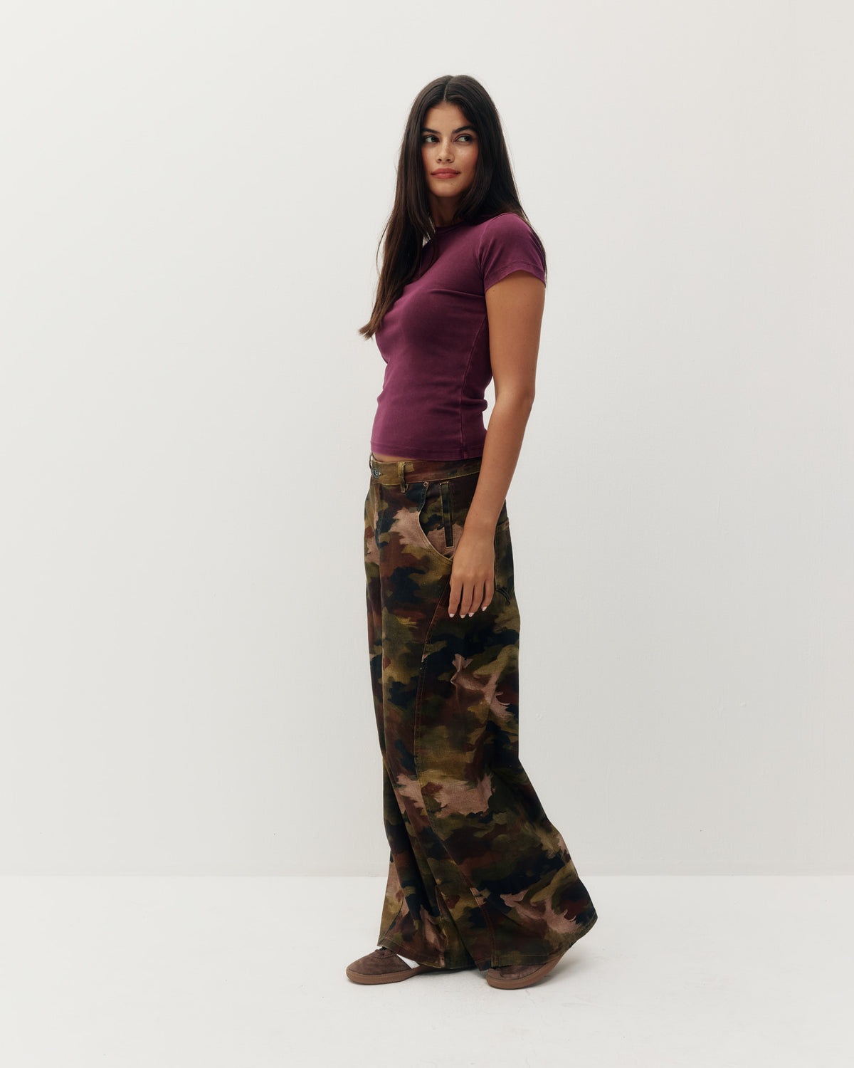 Low-Curve Utility Pants