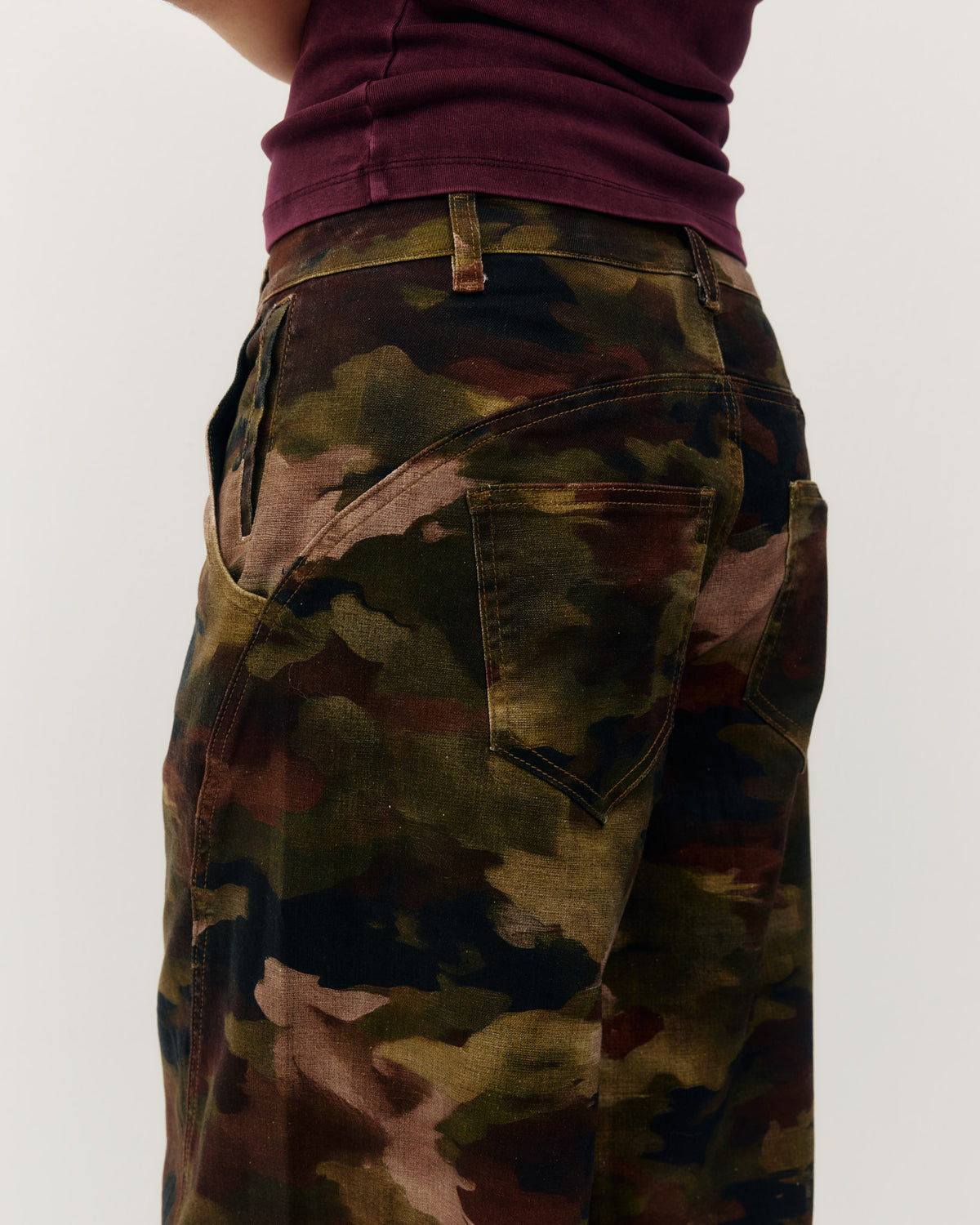 Low-Curve Utility Pants