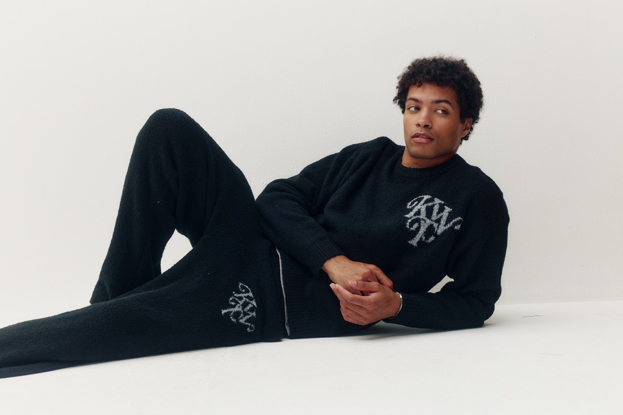Monogram Knit Sweats