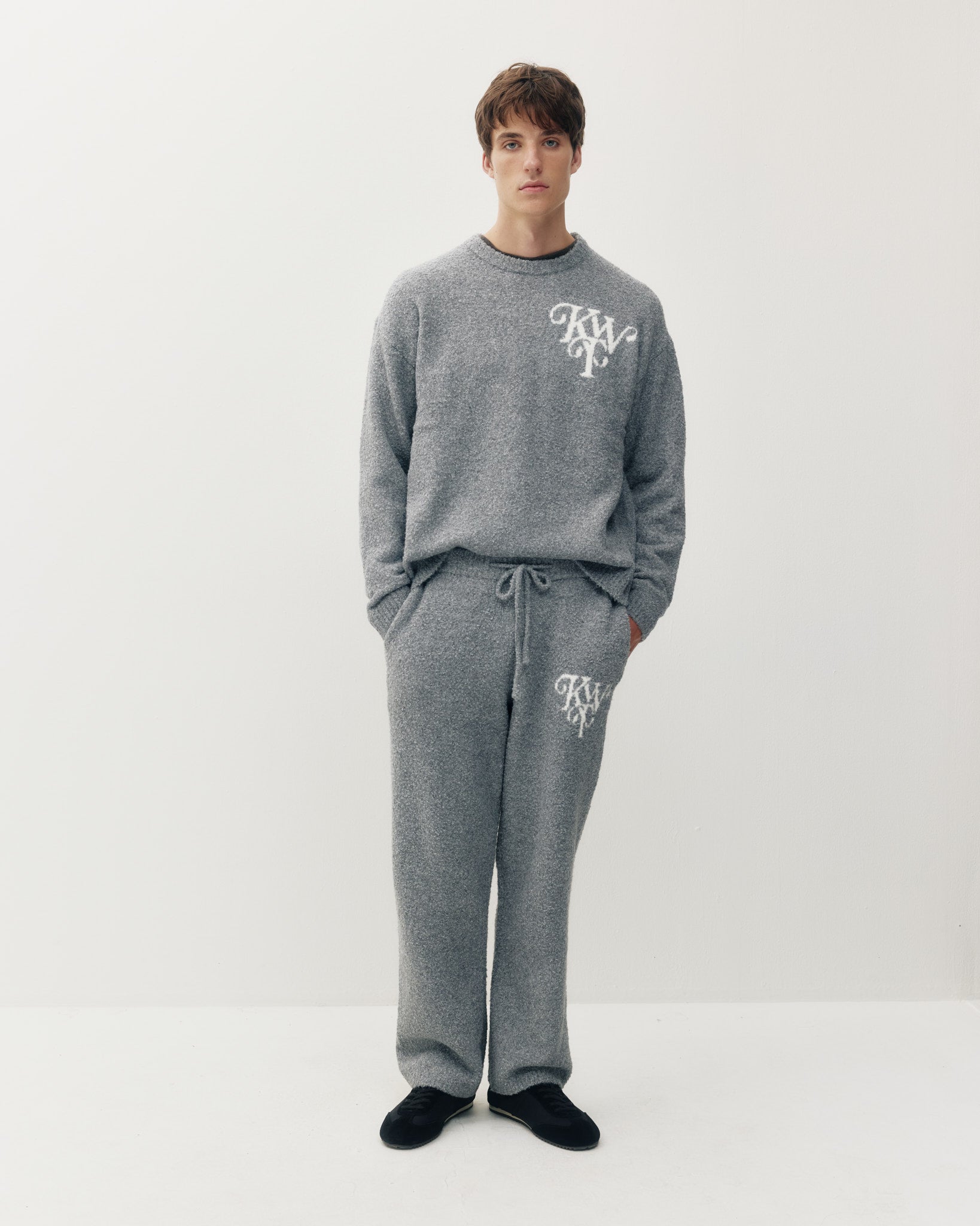Monogram Knit Sweats
