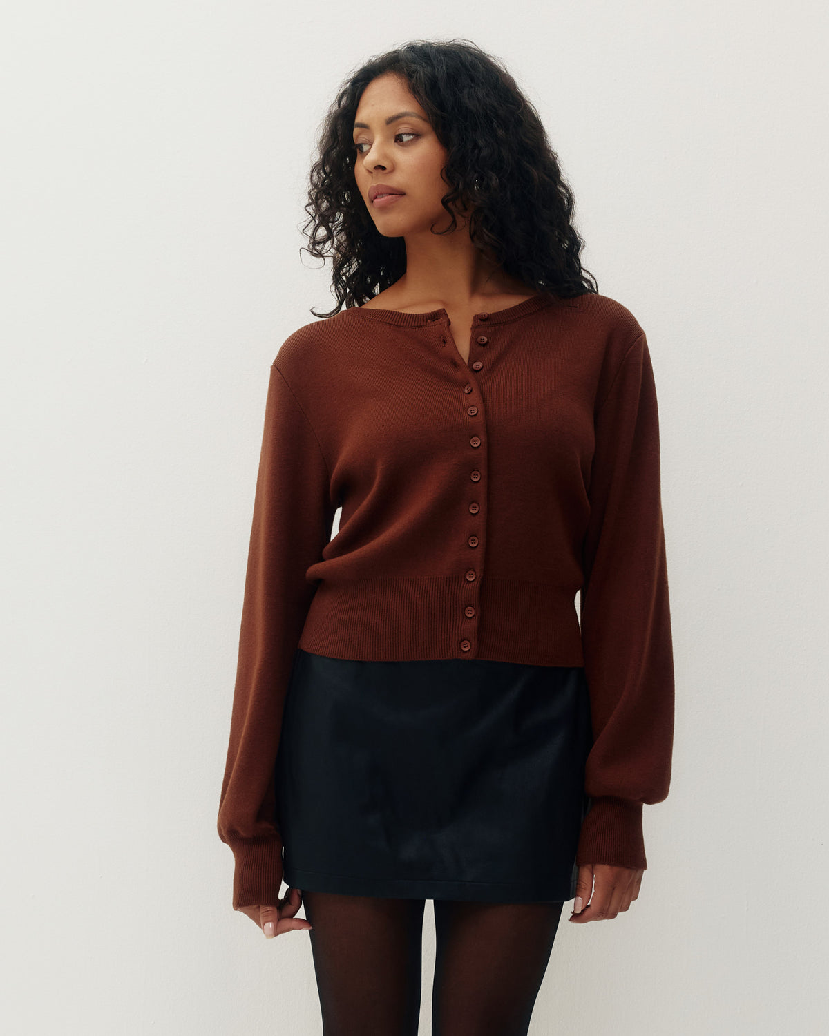 Pullover Two-Way Cardigan