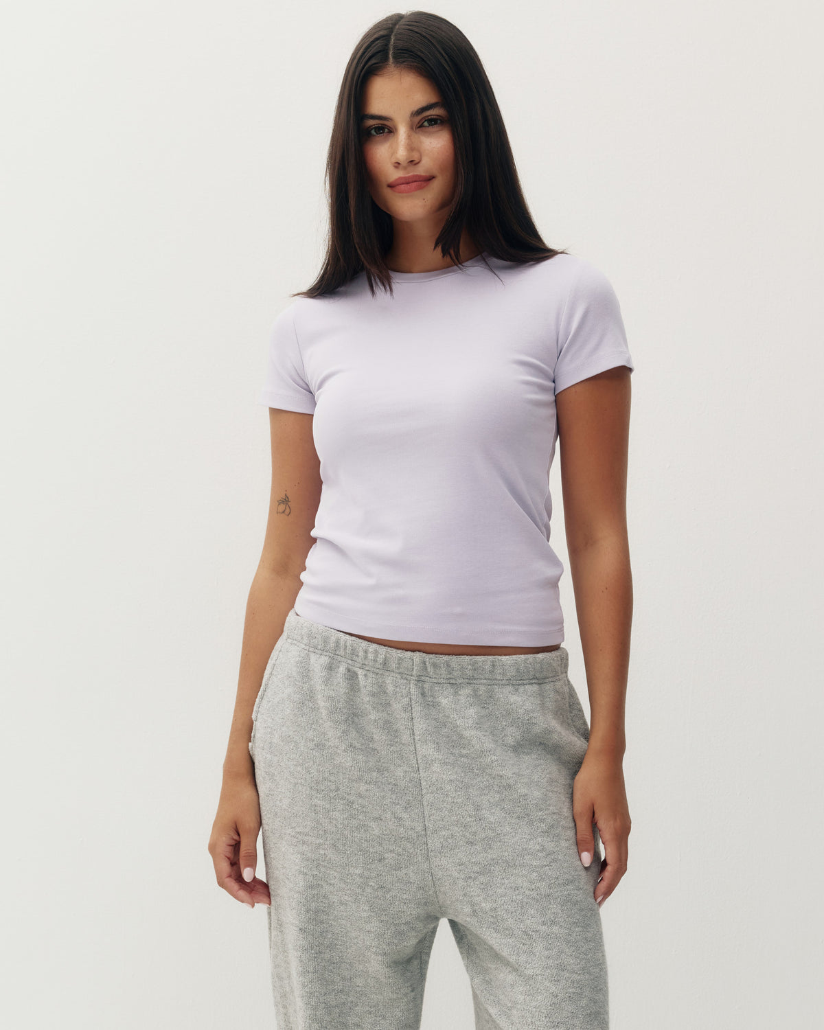 Micro Rib Tee