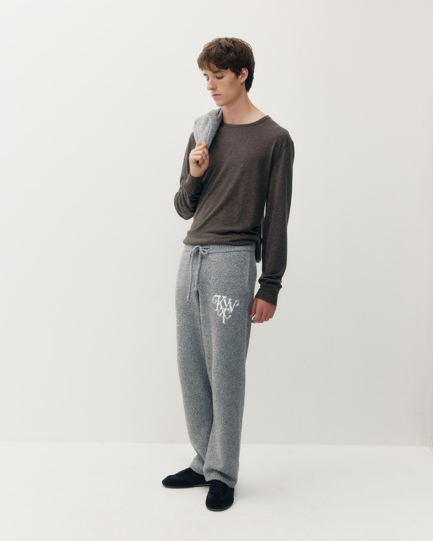 Monogram Knit Sweats