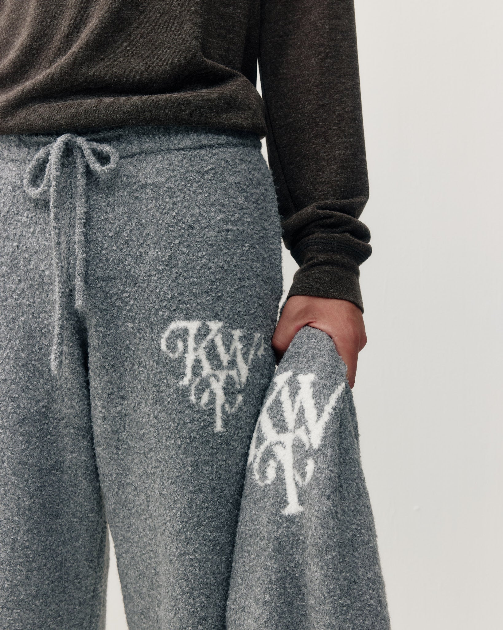 Monogram Knit Sweats