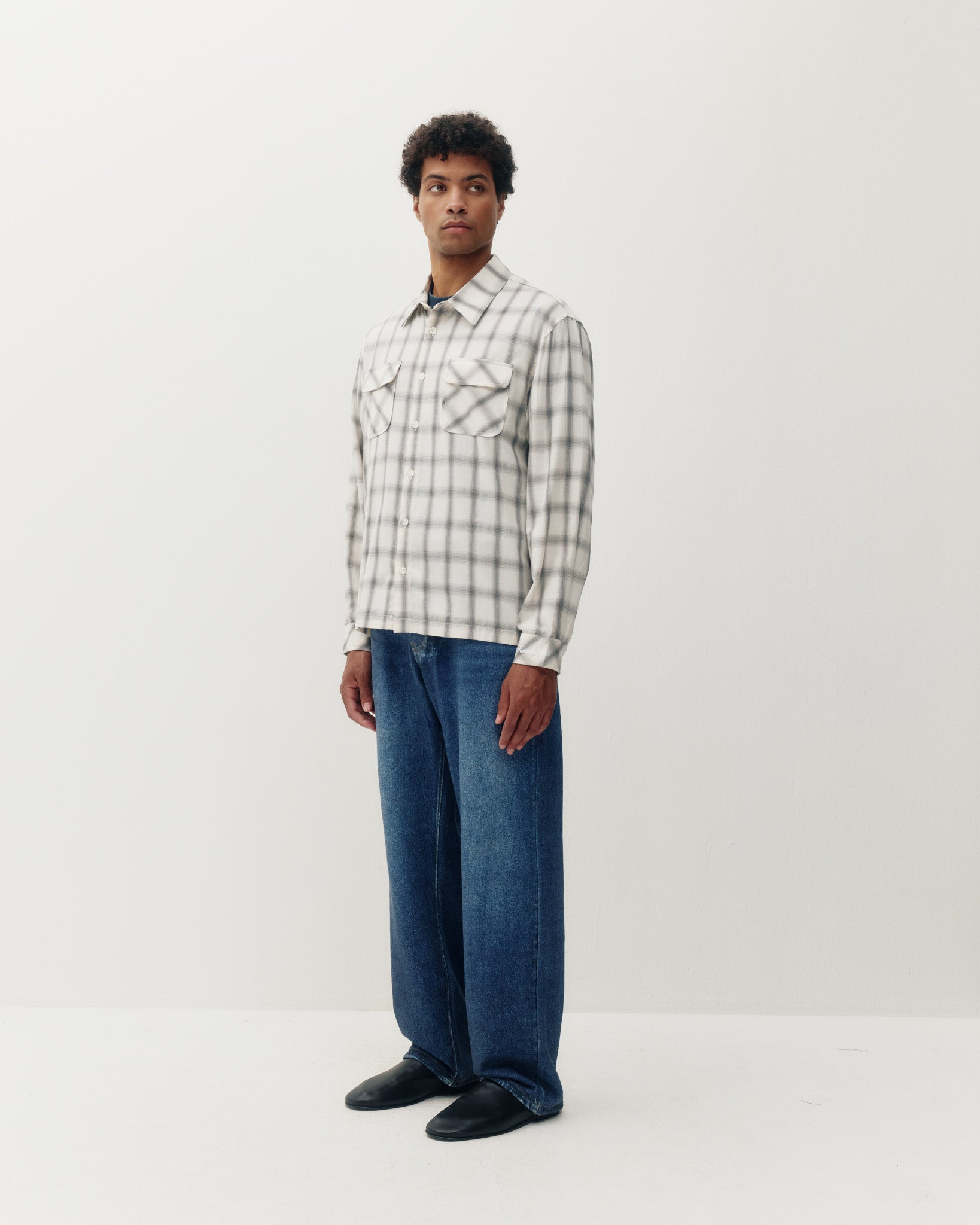 Patch Pocket Plaid Shirt