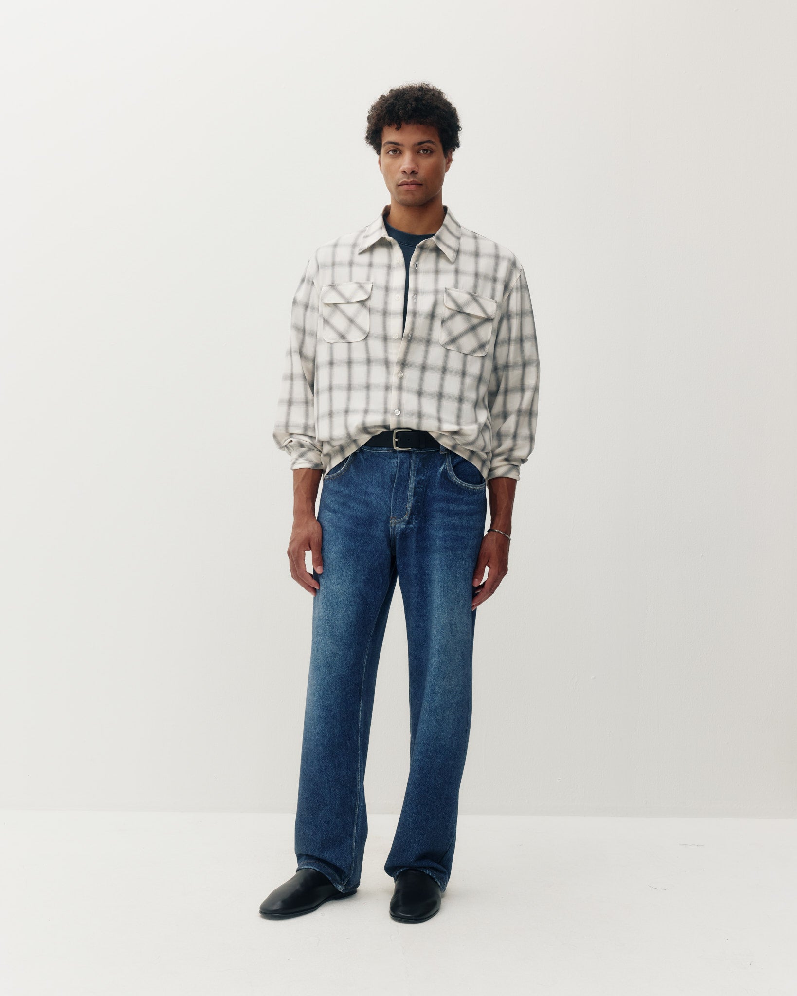 Patch Pocket Plaid Shirt