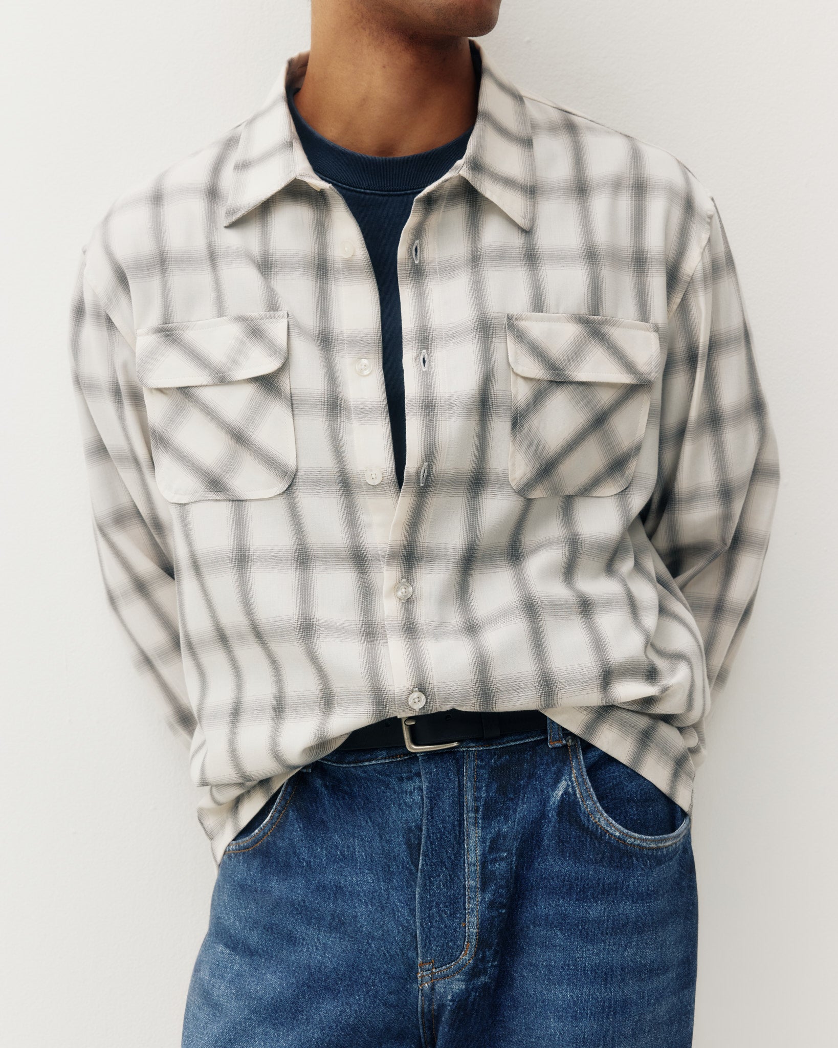 Patch Pocket Plaid Shirt