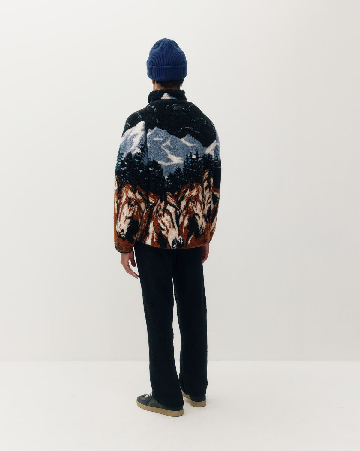 Printed Sherpa Fleece