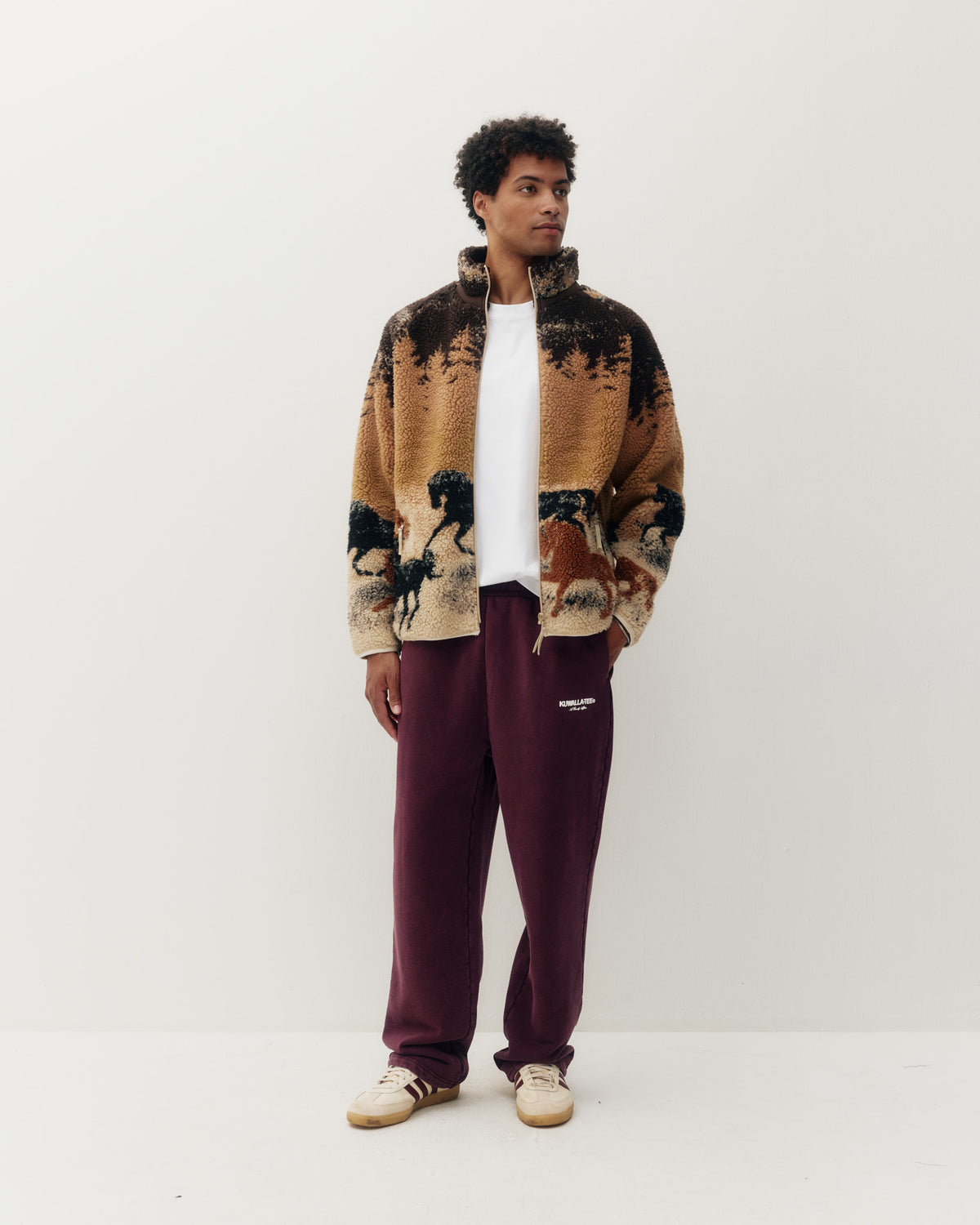 Printed Sherpa Fleece