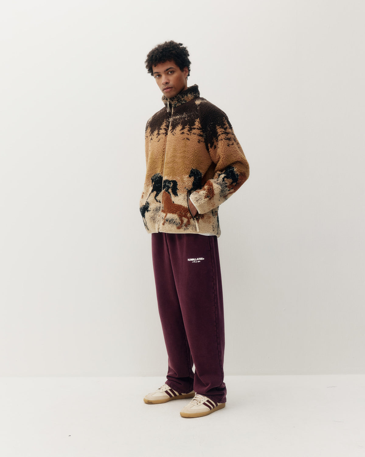 Printed Sherpa Fleece