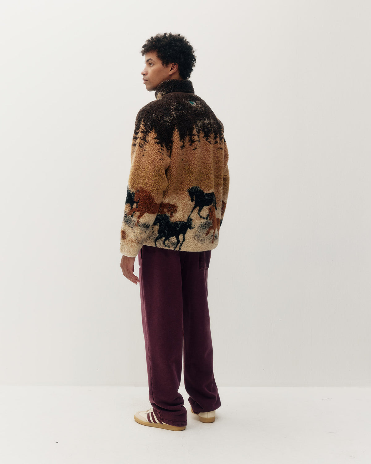 Printed Sherpa Fleece