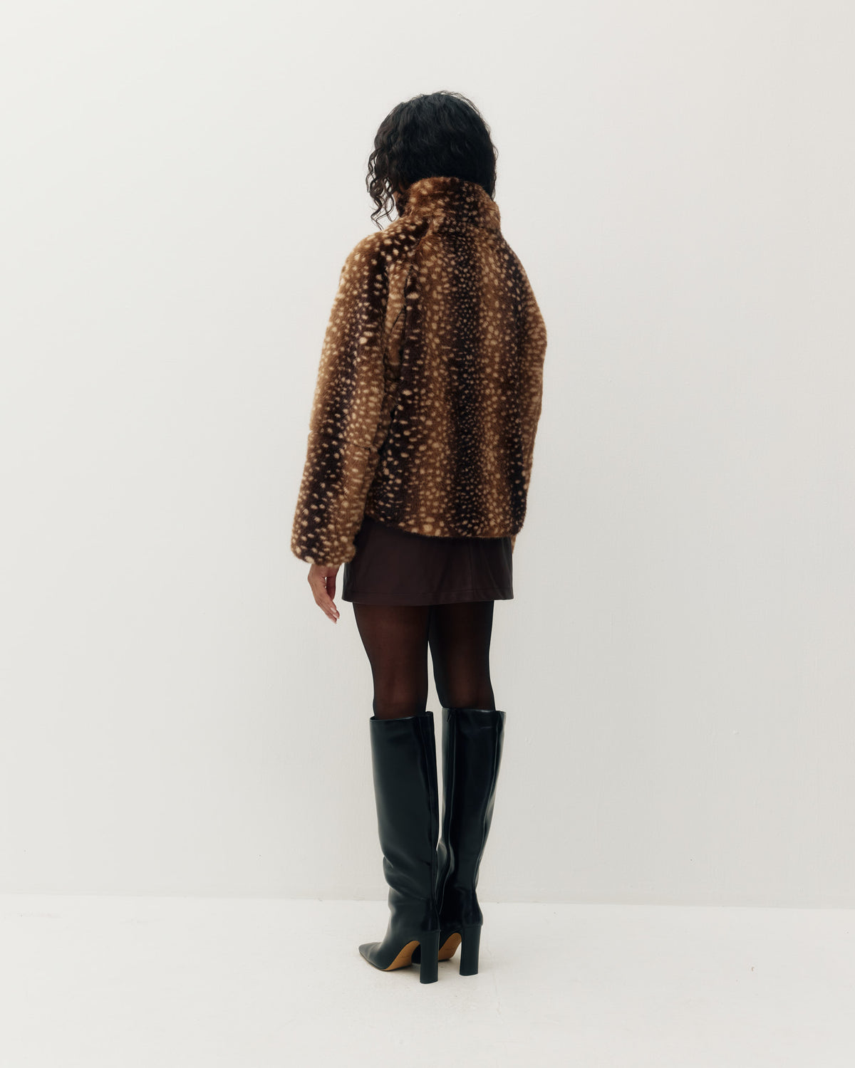 Tachette Faux-Fur Zipup