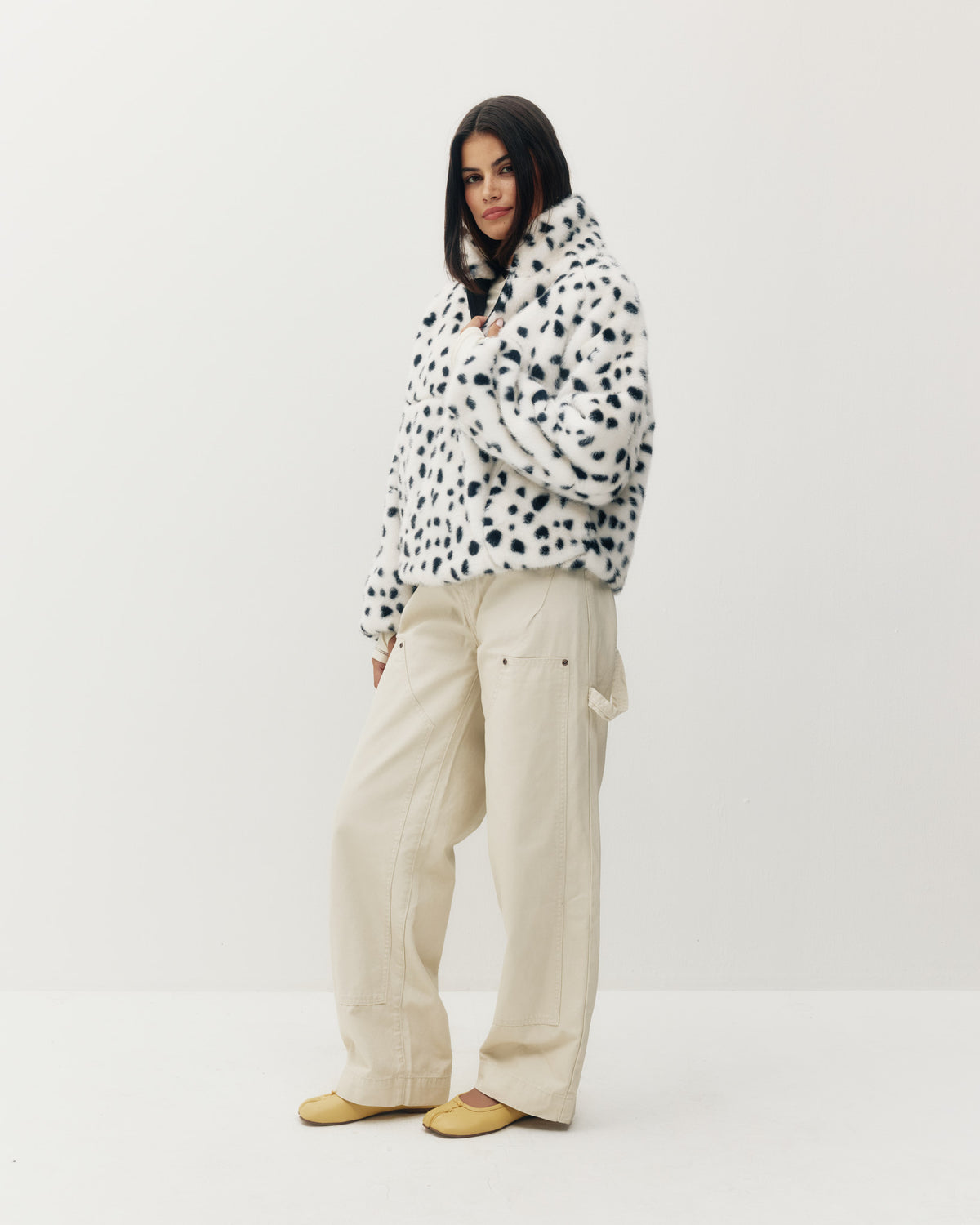 Tachette Faux-Fur Zipup